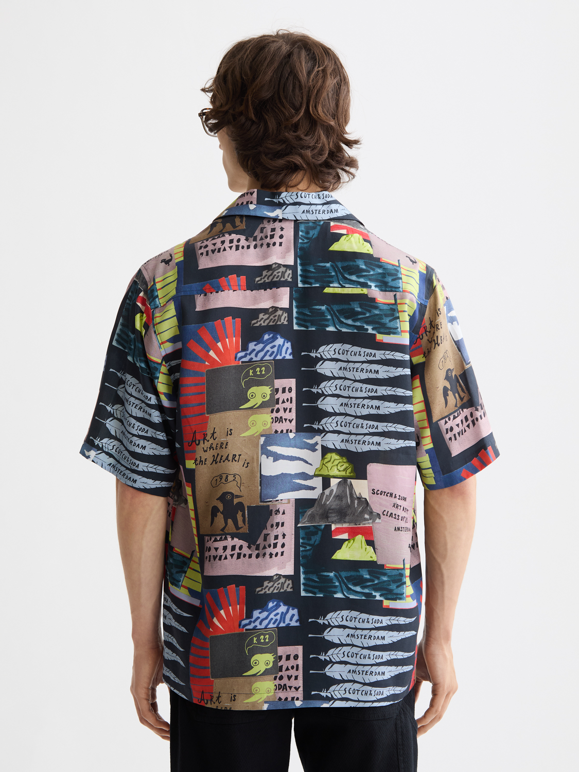 Printed short sleeved shirt - Scotch & Soda AU