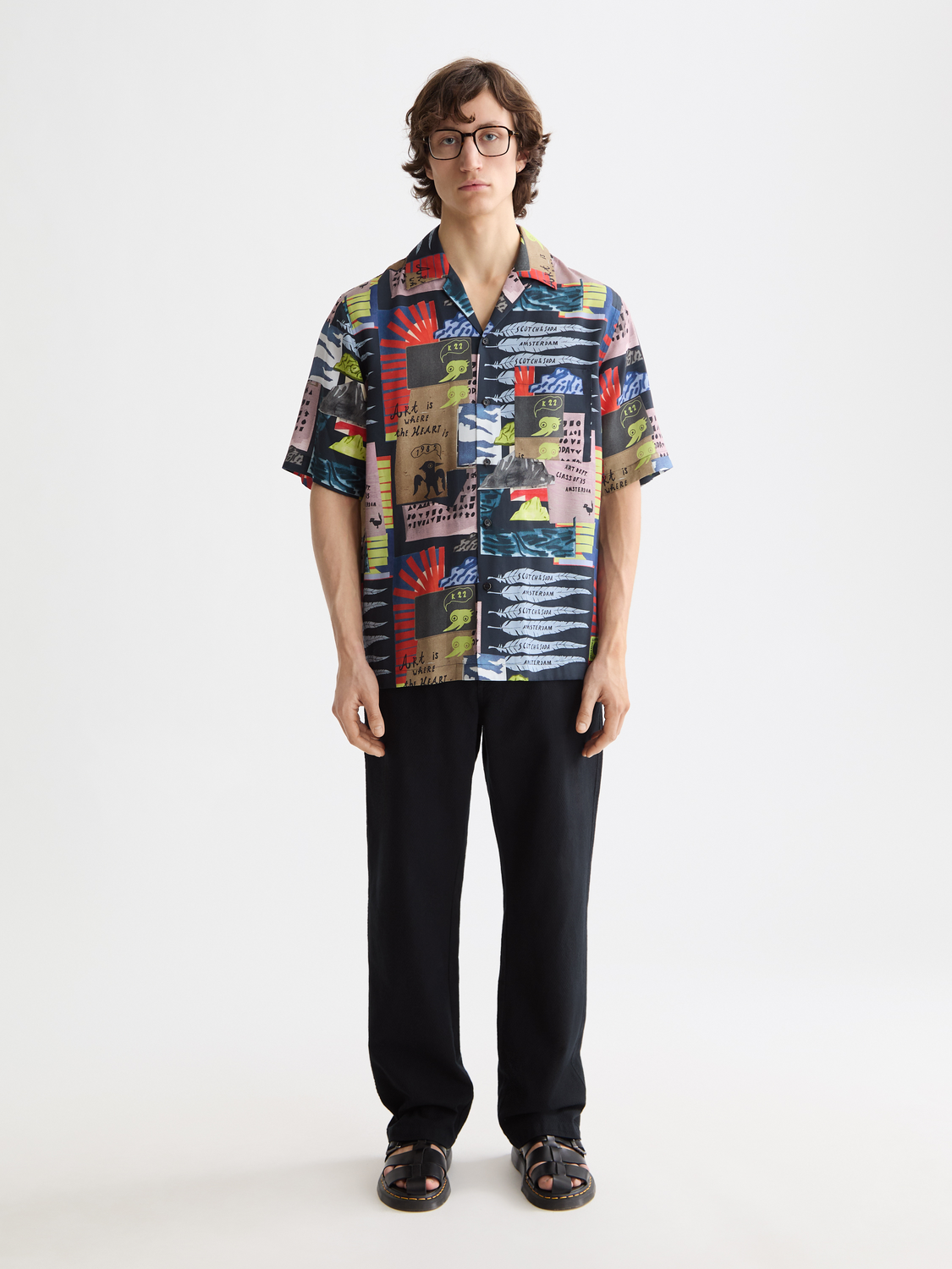 Printed short sleeved shirt - Scotch & Soda AU