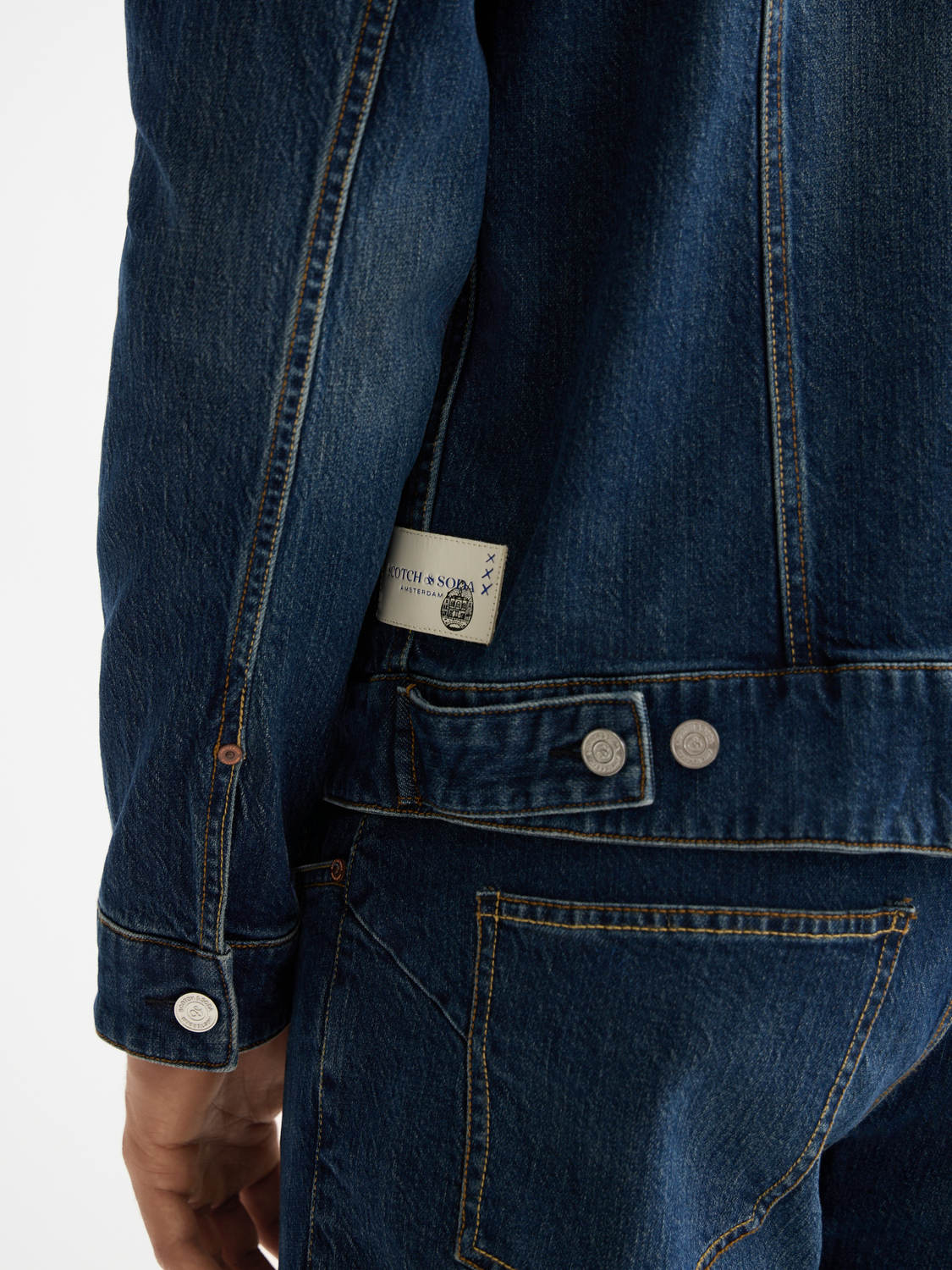 Denim trucker jacket - Scotch & Soda AU