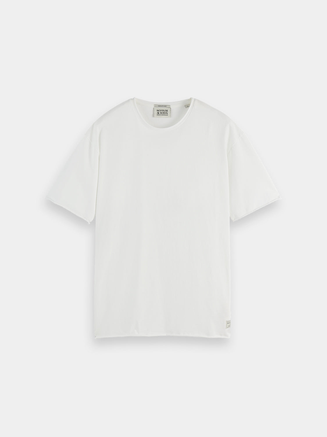Raw edge t-shirt - Scotch & Soda AU