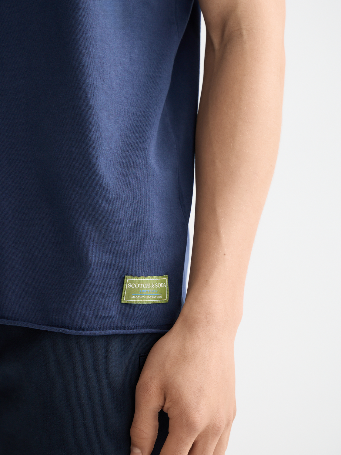 Raw edge t-shirt - Scotch & Soda AU