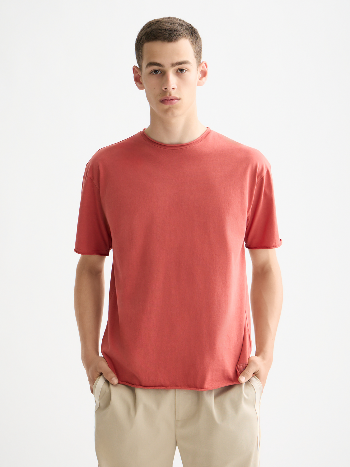 Raw edge t-shirt - Scotch & Soda AU