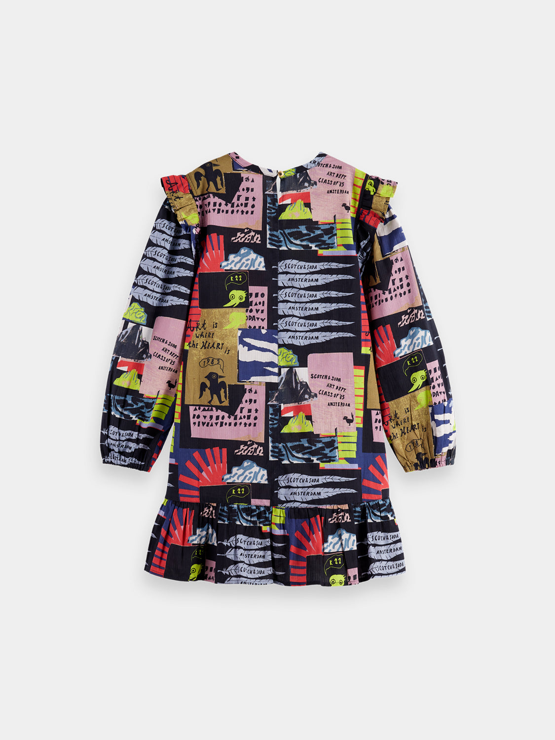 Kids - All-over printed dress - Scotch & Soda AU