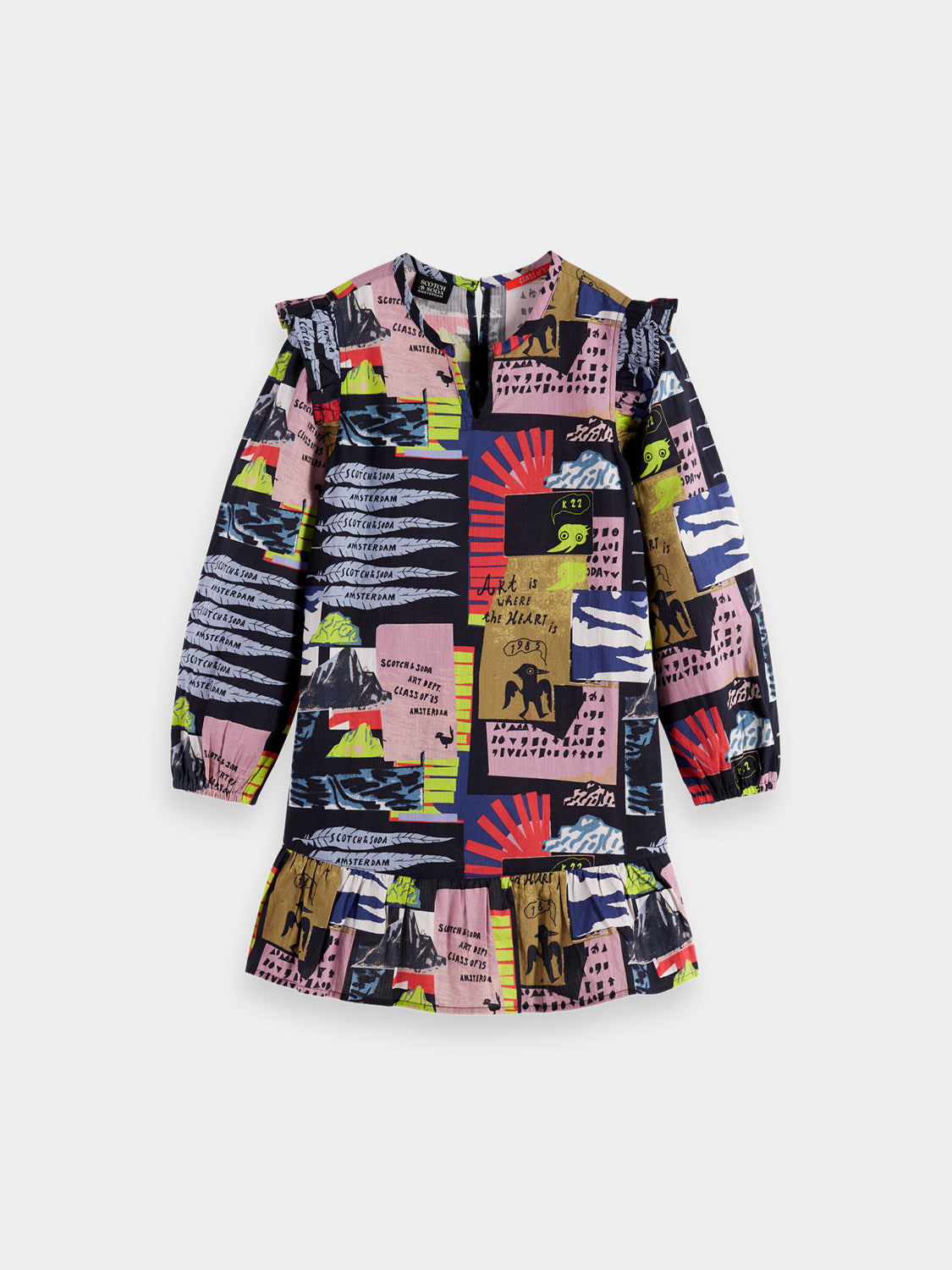 Kids - All-over printed dress - Scotch & Soda AU