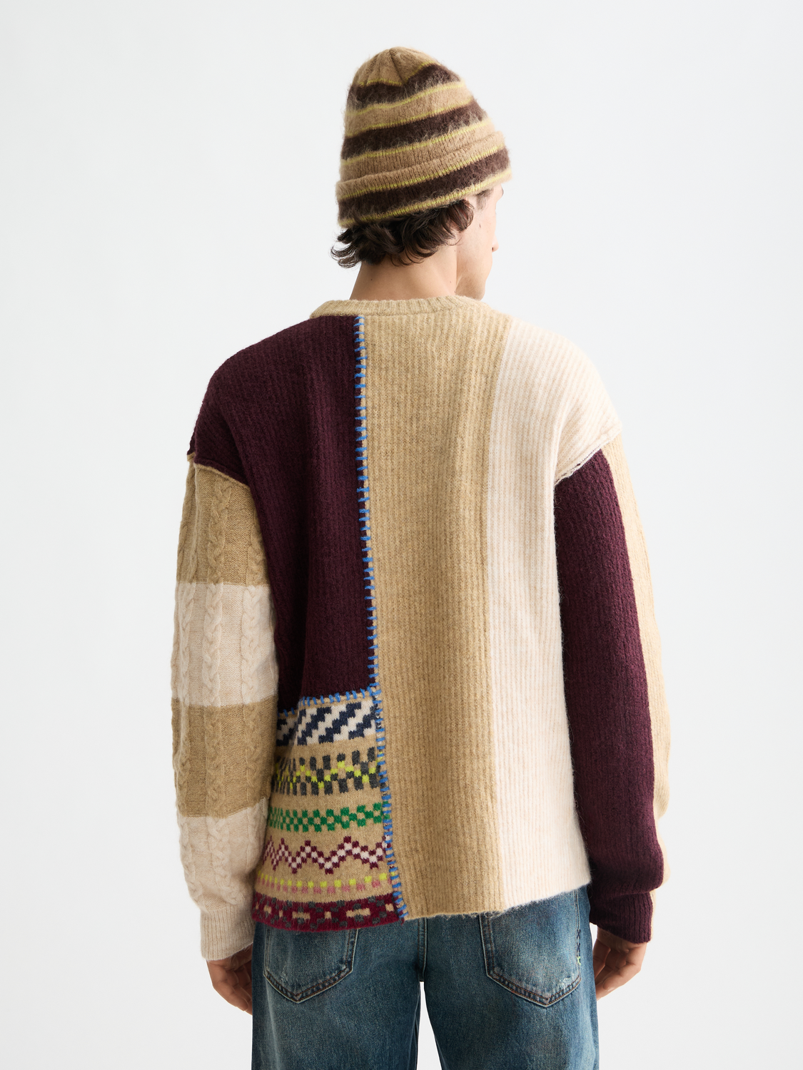 Patchwork pullover - Scotch & Soda AU