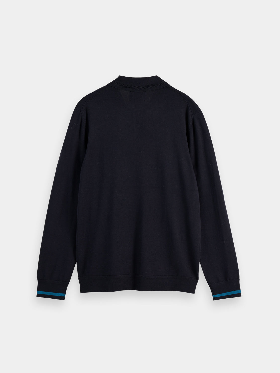 Knitted long sleeved polo - Scotch & Soda AU