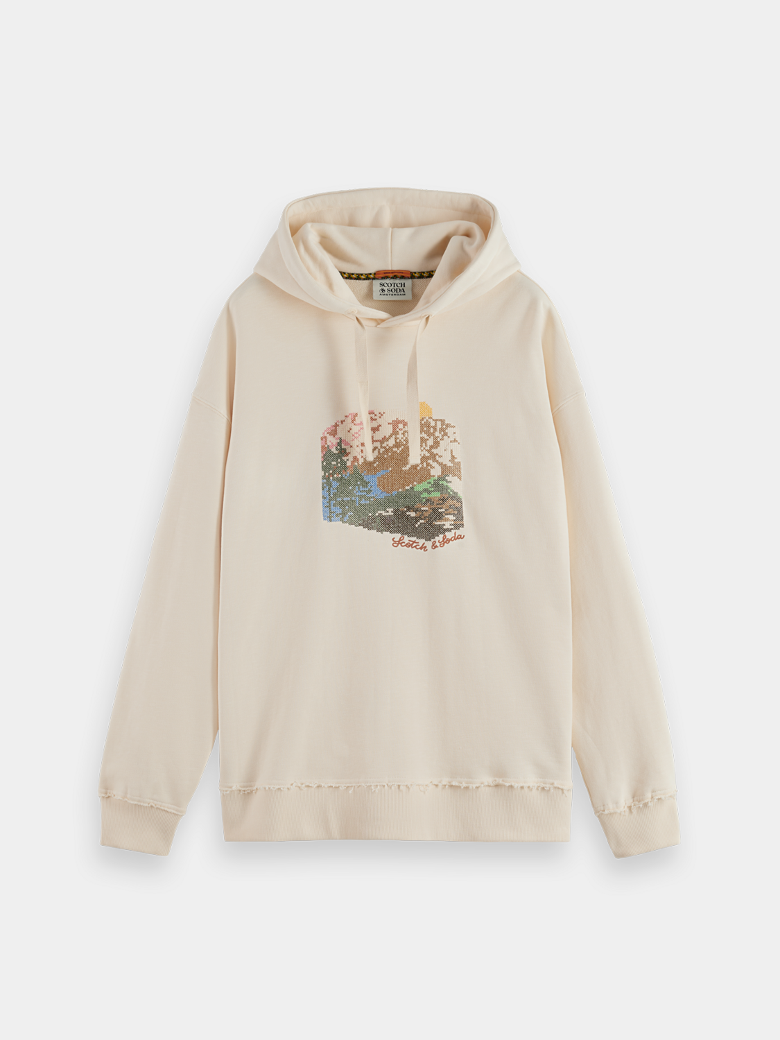 Artwork hoodie - Scotch & Soda AU