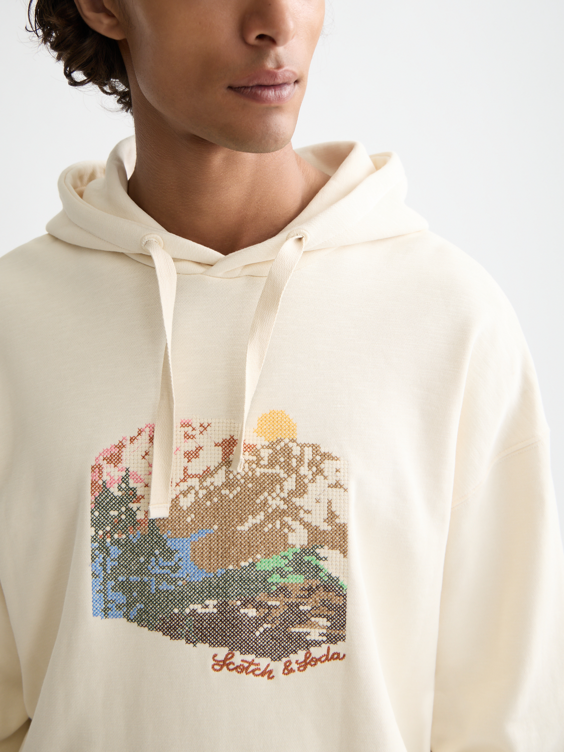 Artwork hoodie - Scotch & Soda AU