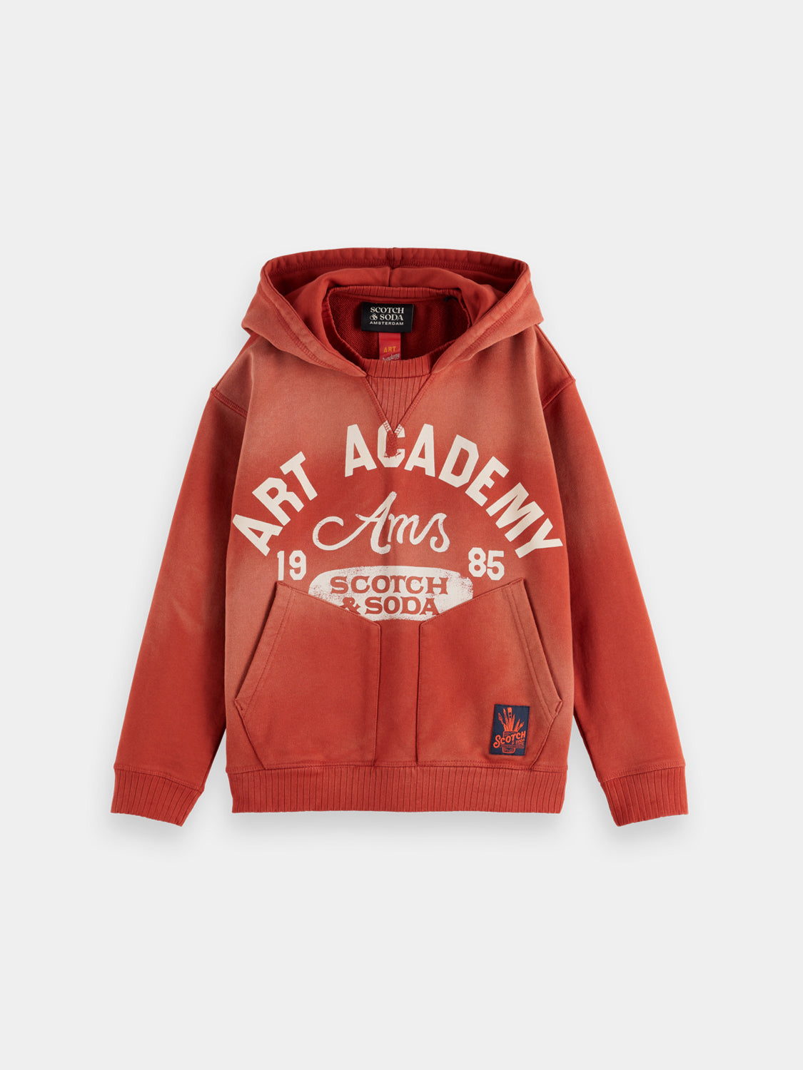 Kids - Artwork hoodie - Scotch & Soda AU