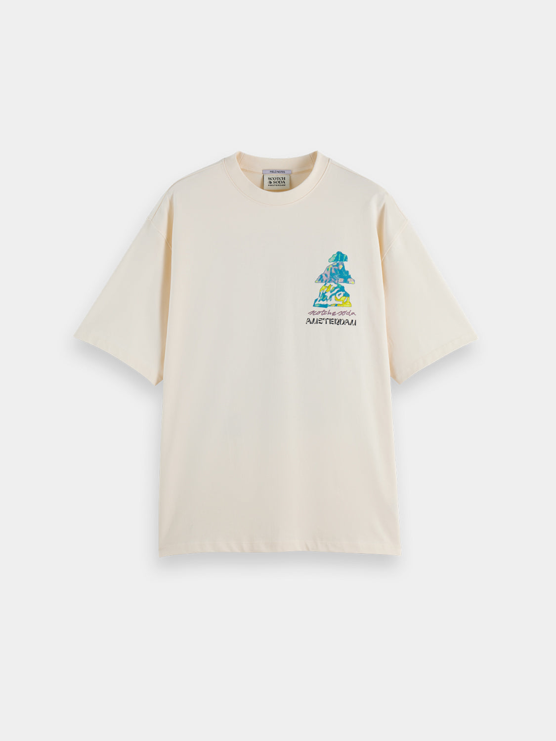 Artwork t-shirt - Scotch & Soda AU