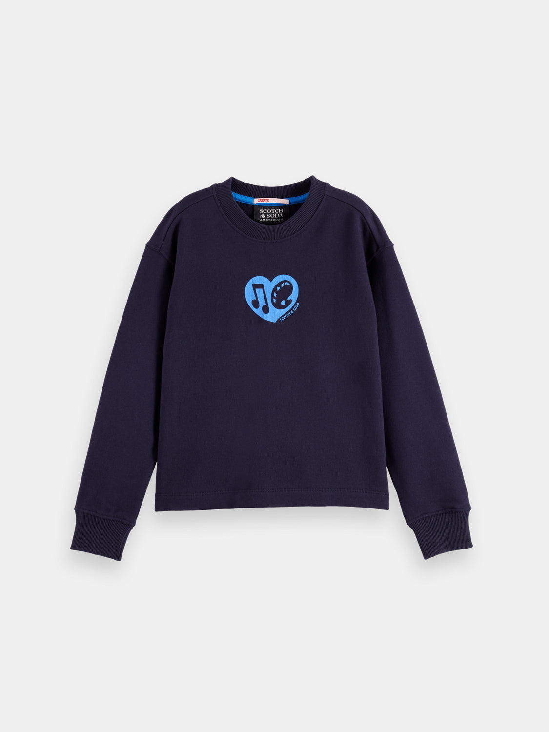 Kids - Artwork sweatshirt - Scotch & Soda AU