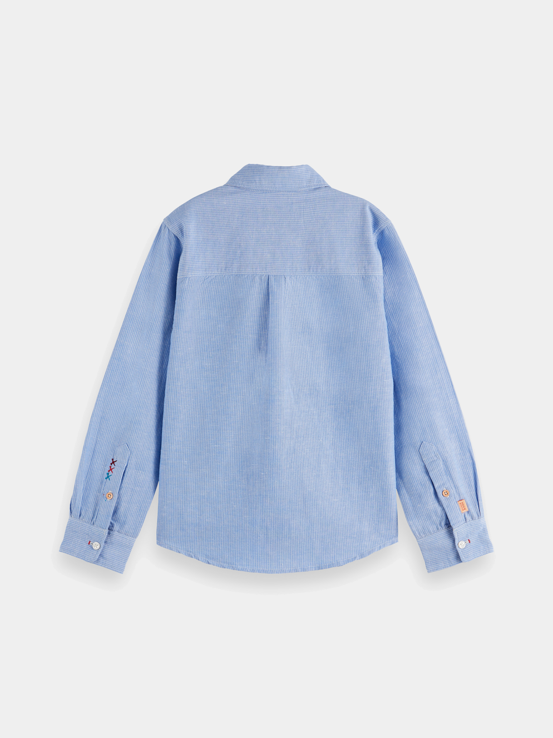 Kids - Striped linen shirt - Scotch & Soda AU
