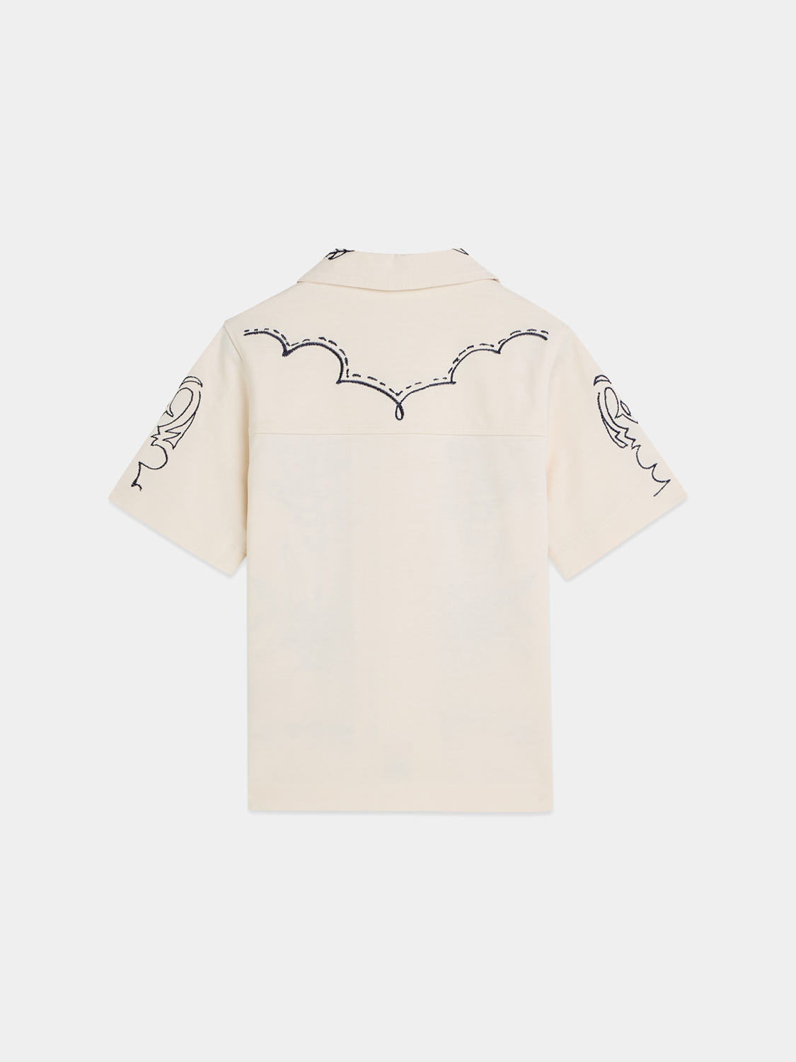 Kids - Printed short sleeved shirt - Scotch & Soda AU