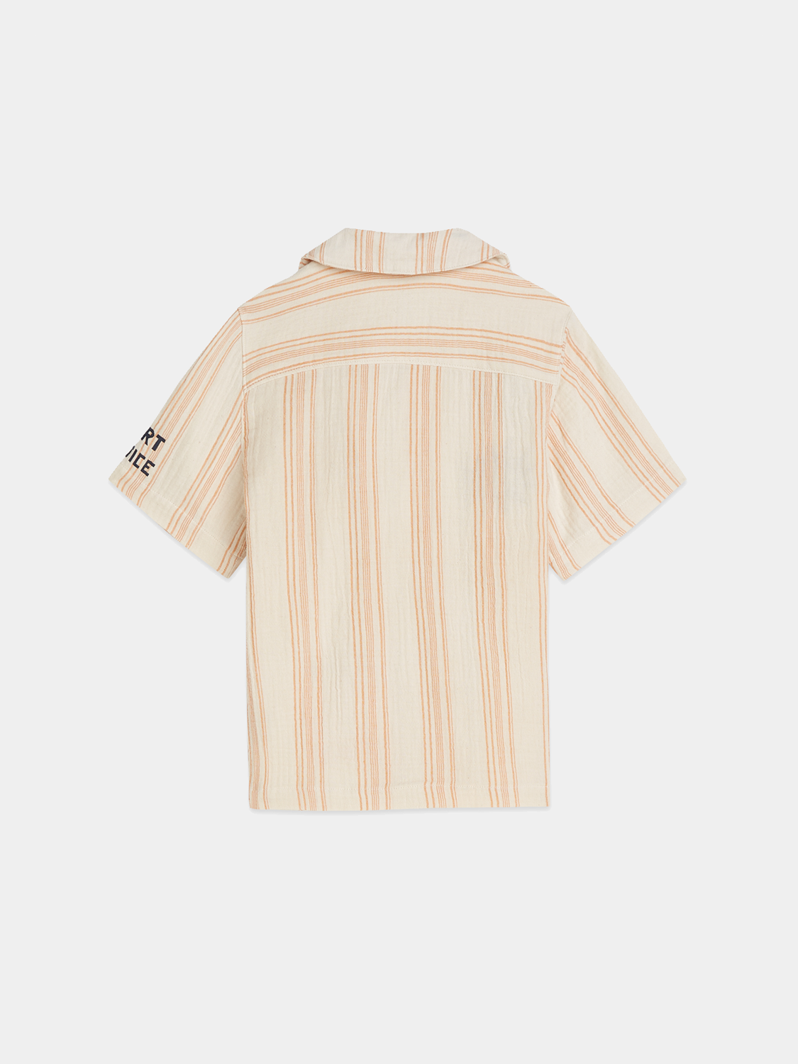 Kids - Embroidered short sleeved shirt - Scotch & Soda AU