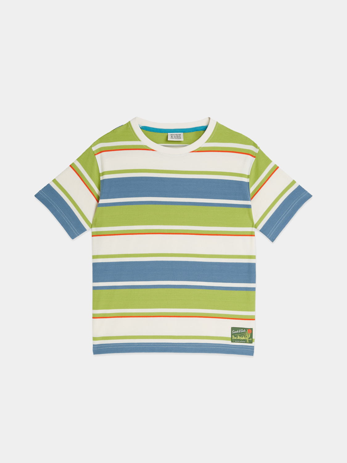 Kids - Striped t-shirt - Scotch & Soda AU