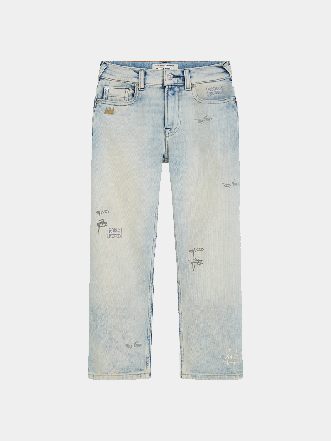 Basquiat The Pitch loose jeans - Scotch & Soda AU