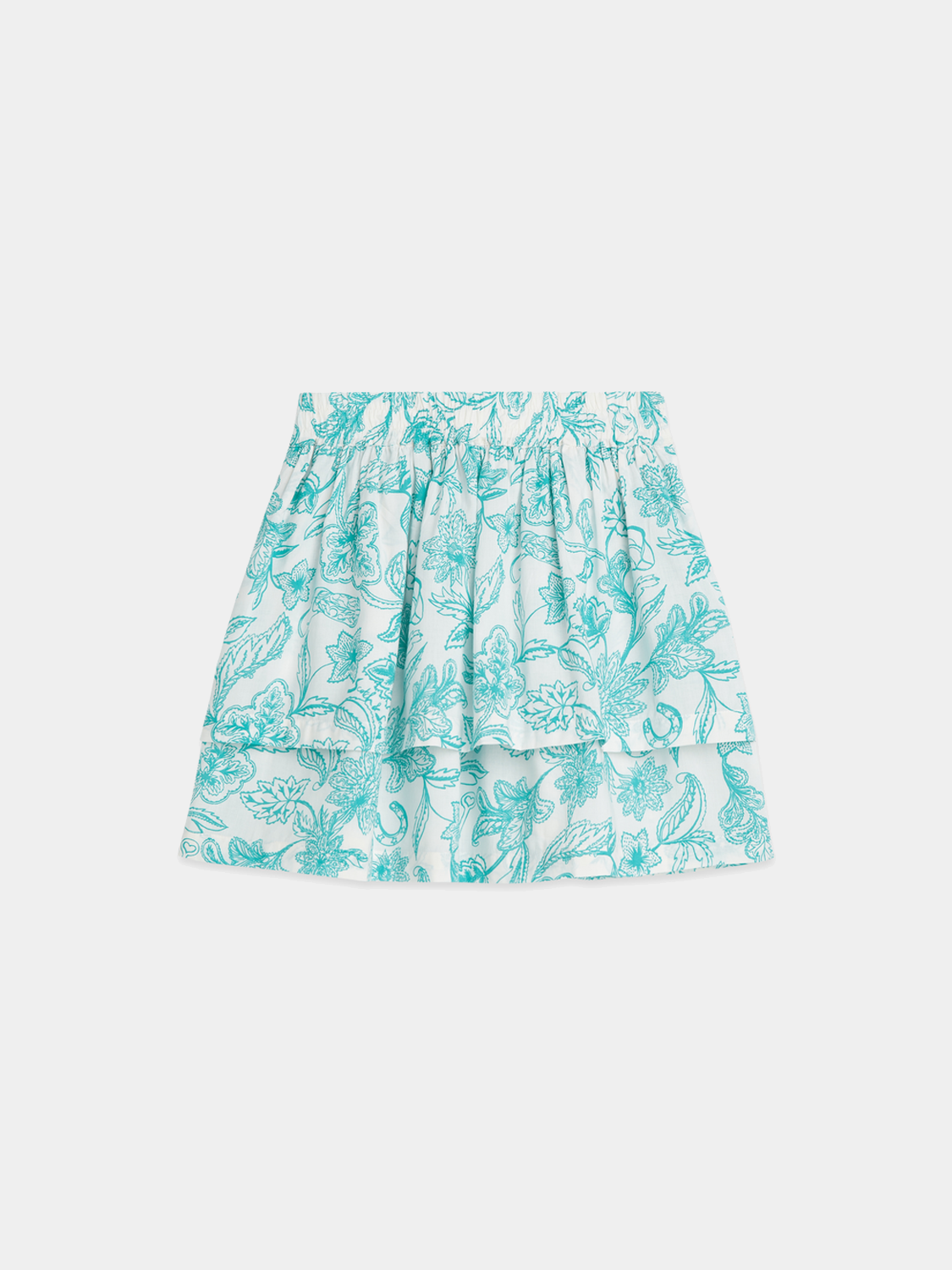 Kids - Printed ruffle skirt - Scotch & Soda AU