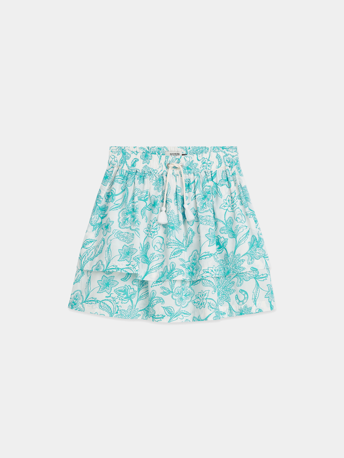 Kids - Printed ruffle skirt - Scotch & Soda AU