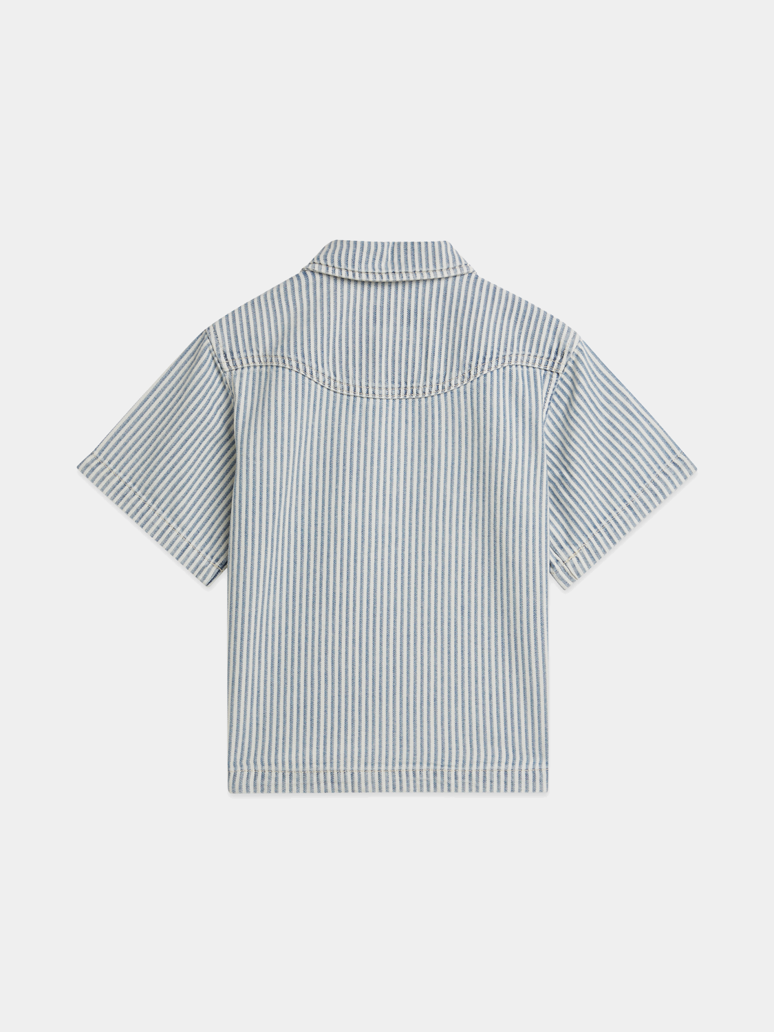 Kids - Denim short sleeved shirt - Scotch & Soda AU