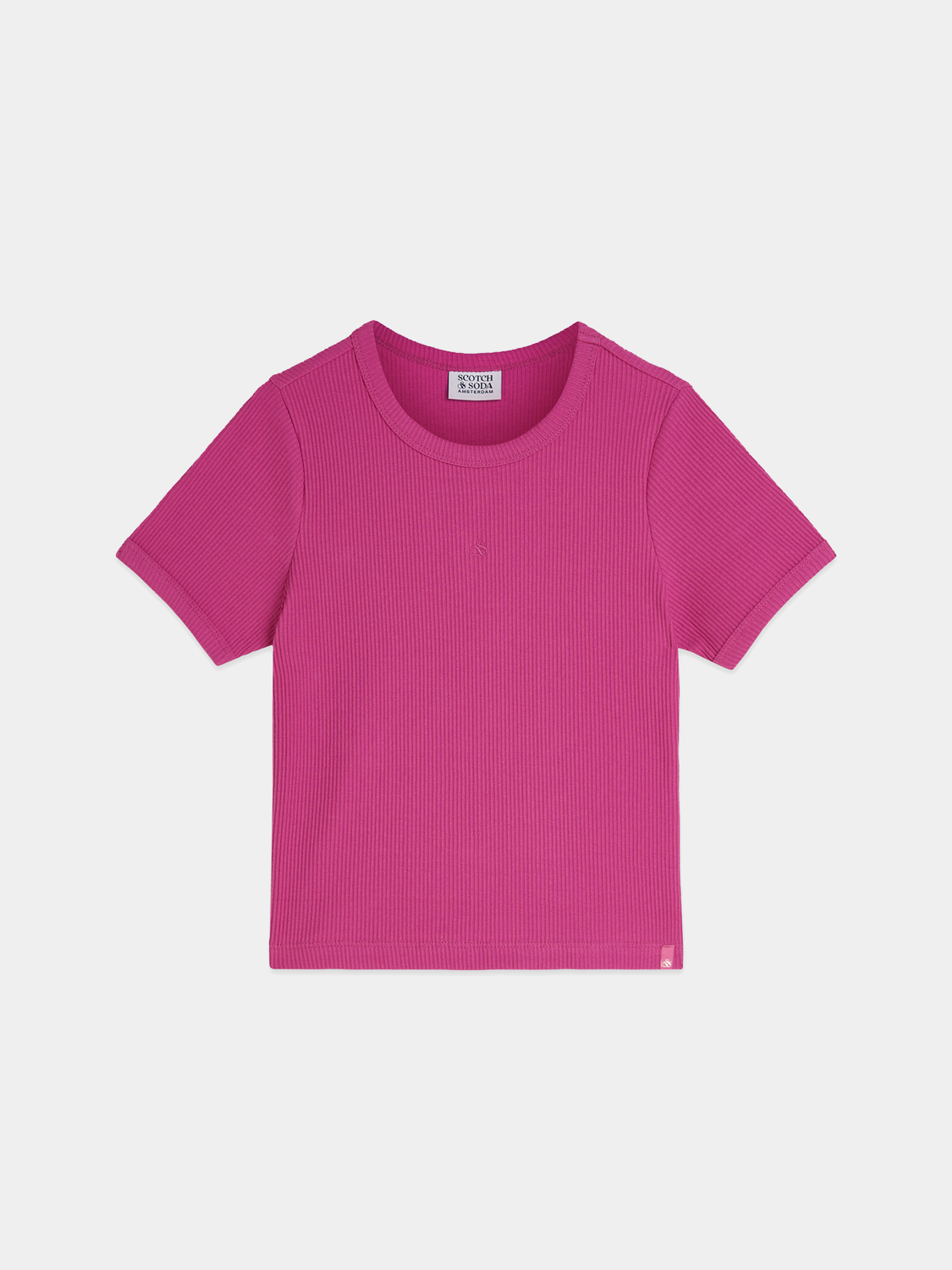 Kids - Ribbed t-shirt - Scotch & Soda AU