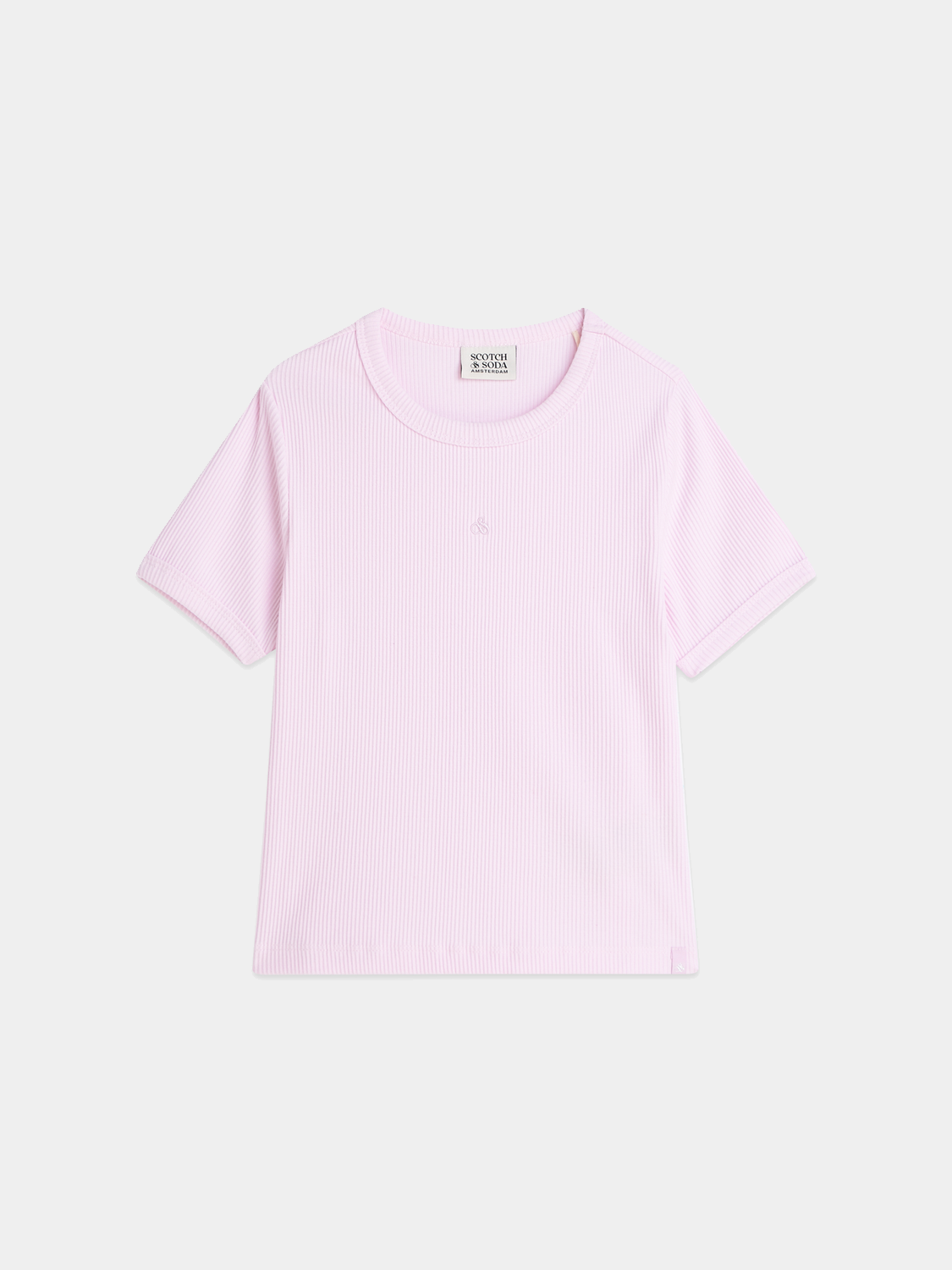 Kids - Ribbed t-shirt - Scotch & Soda AU