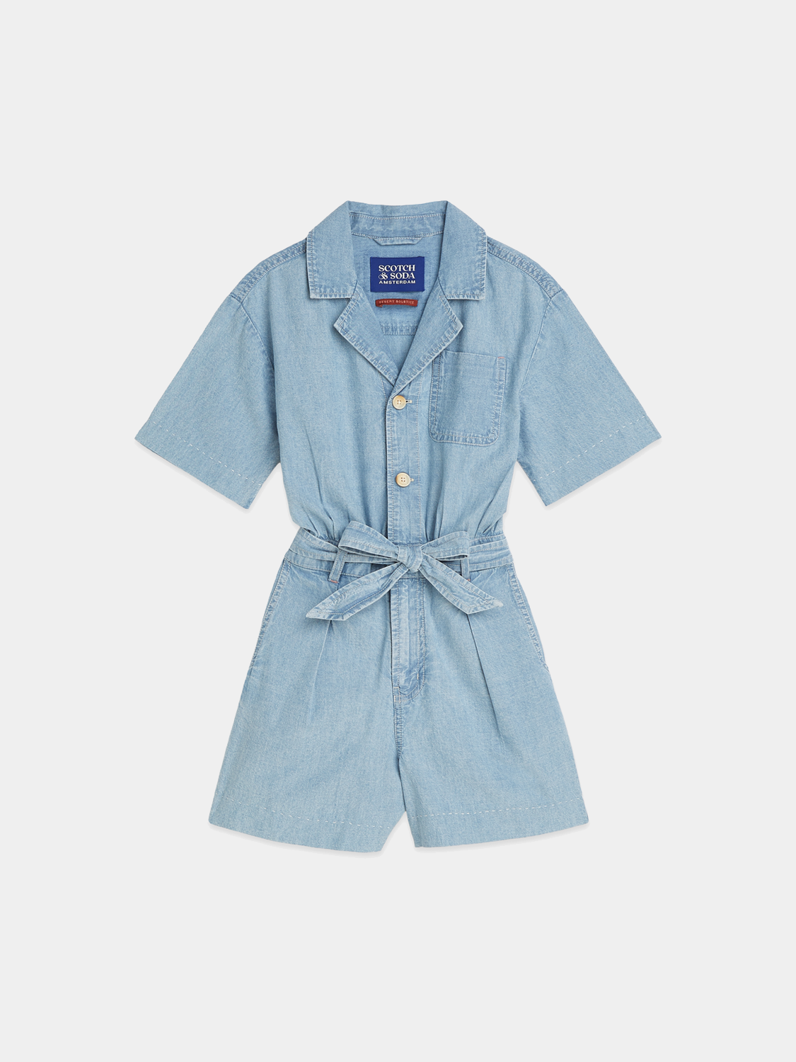 Kids - Chambray playsuit - Scotch & Soda AU