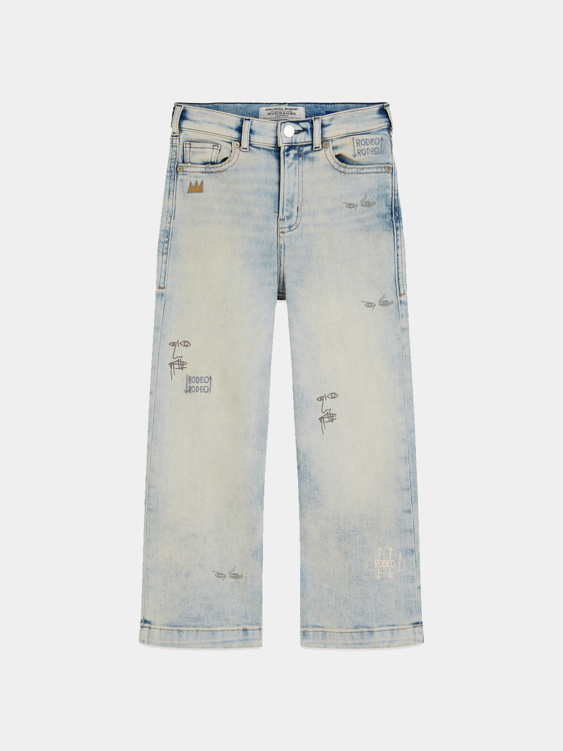 Basquiat The Deep loose jeans - Scotch & Soda AU