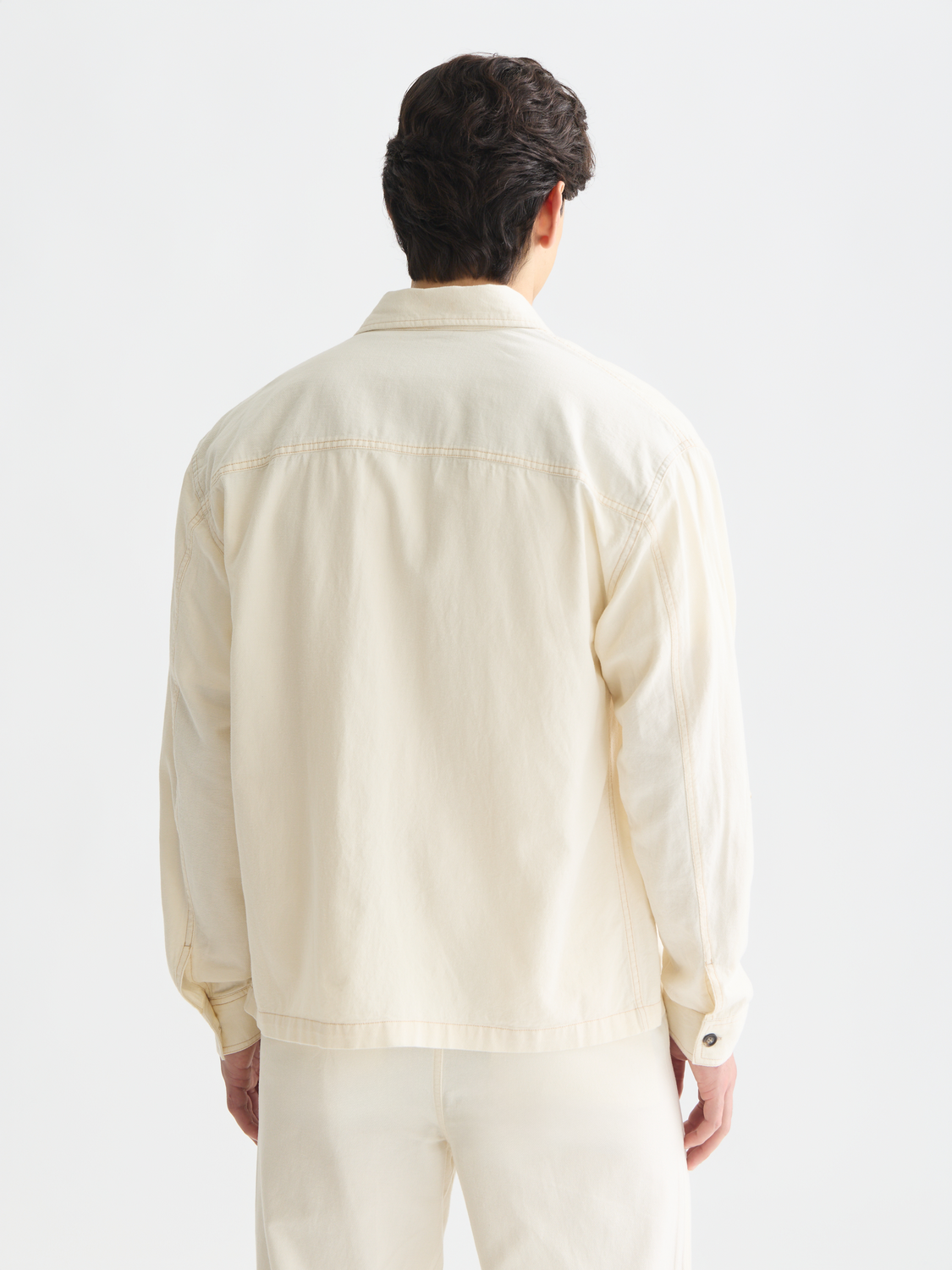 Cotton-linen overshirt - Scotch & Soda AU