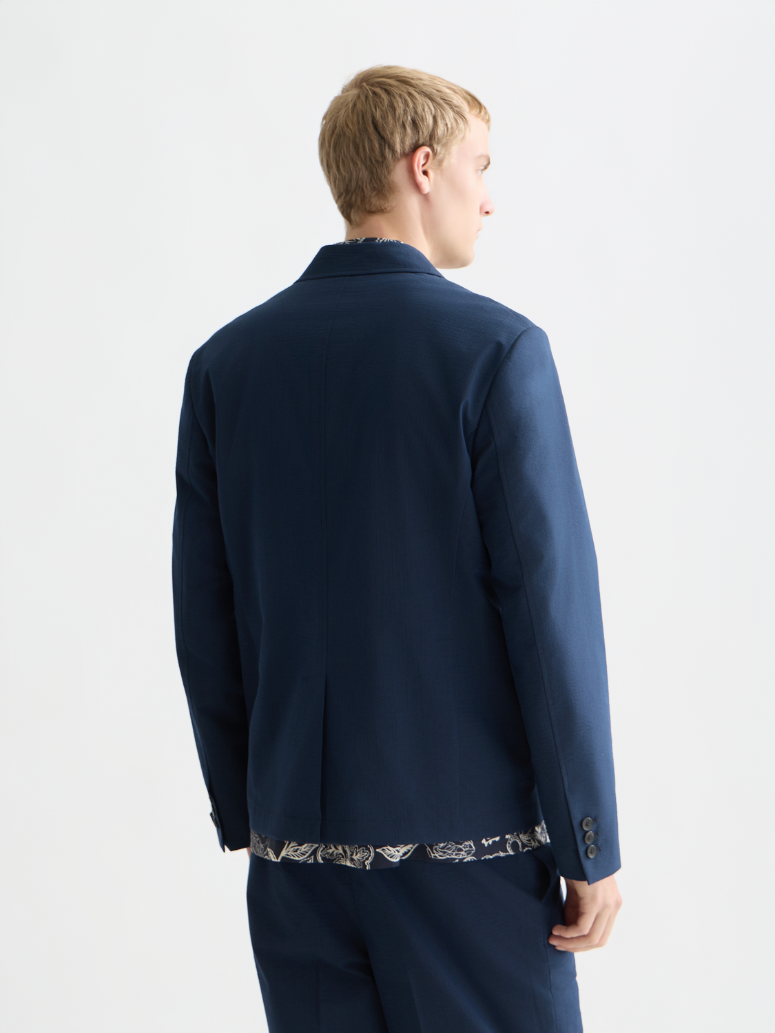 Unconstructed seersucker blazer - Scotch & Soda AU
