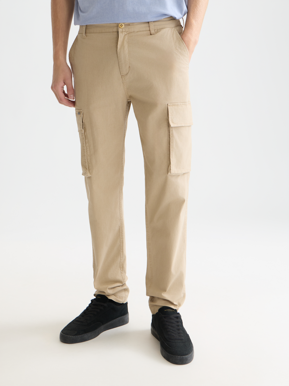 Stuart slim-fit cargo