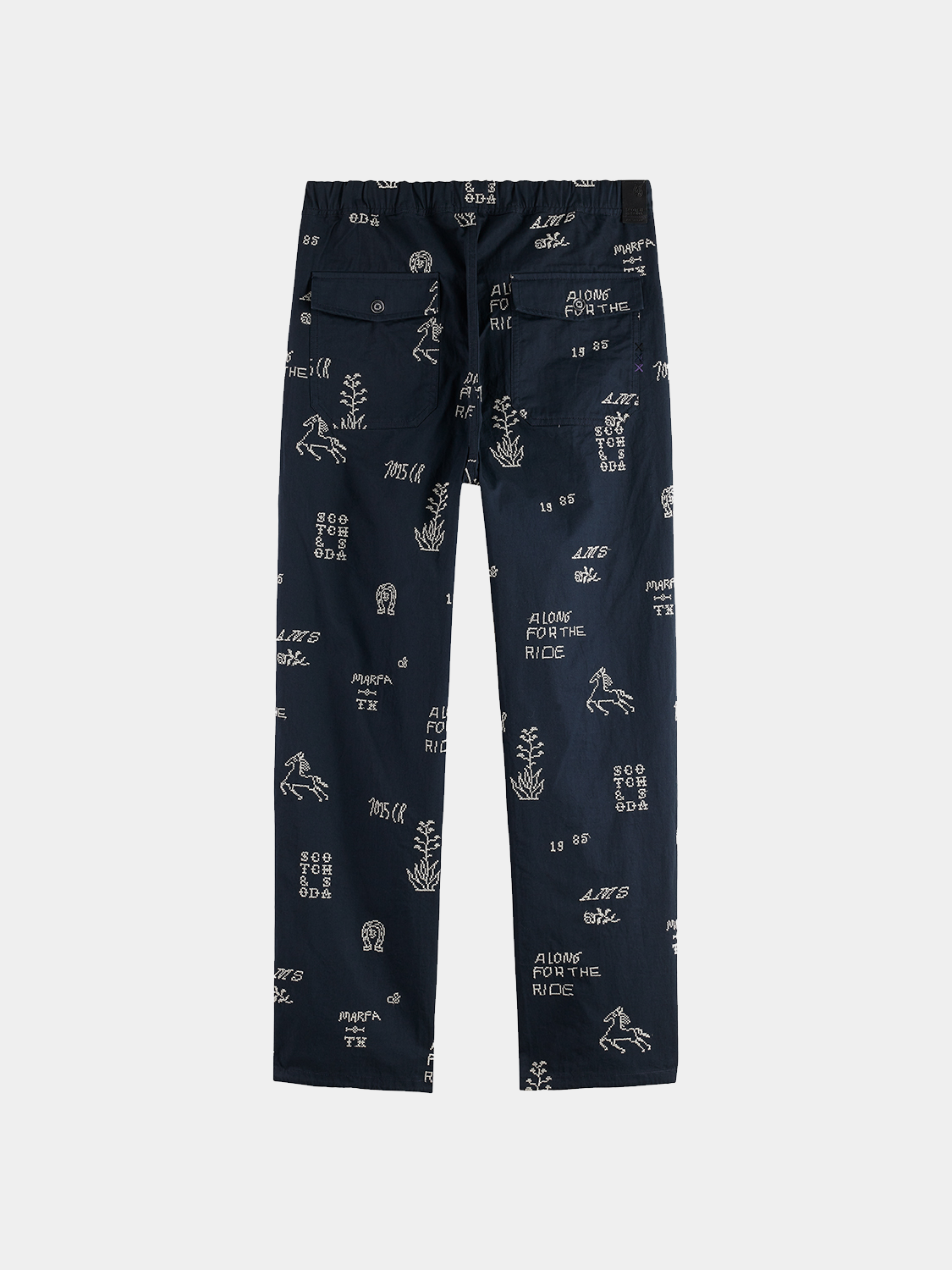 Embroidered chinos - Scotch & Soda AU