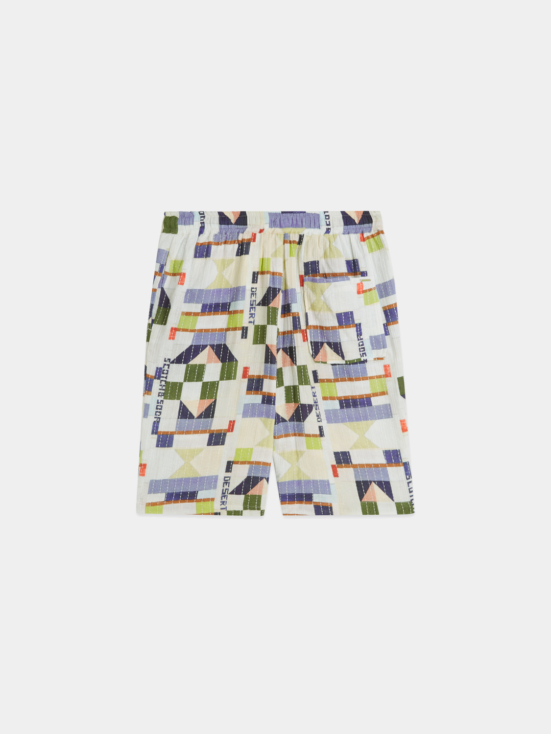 Printed stitched shorts - Scotch & Soda AU