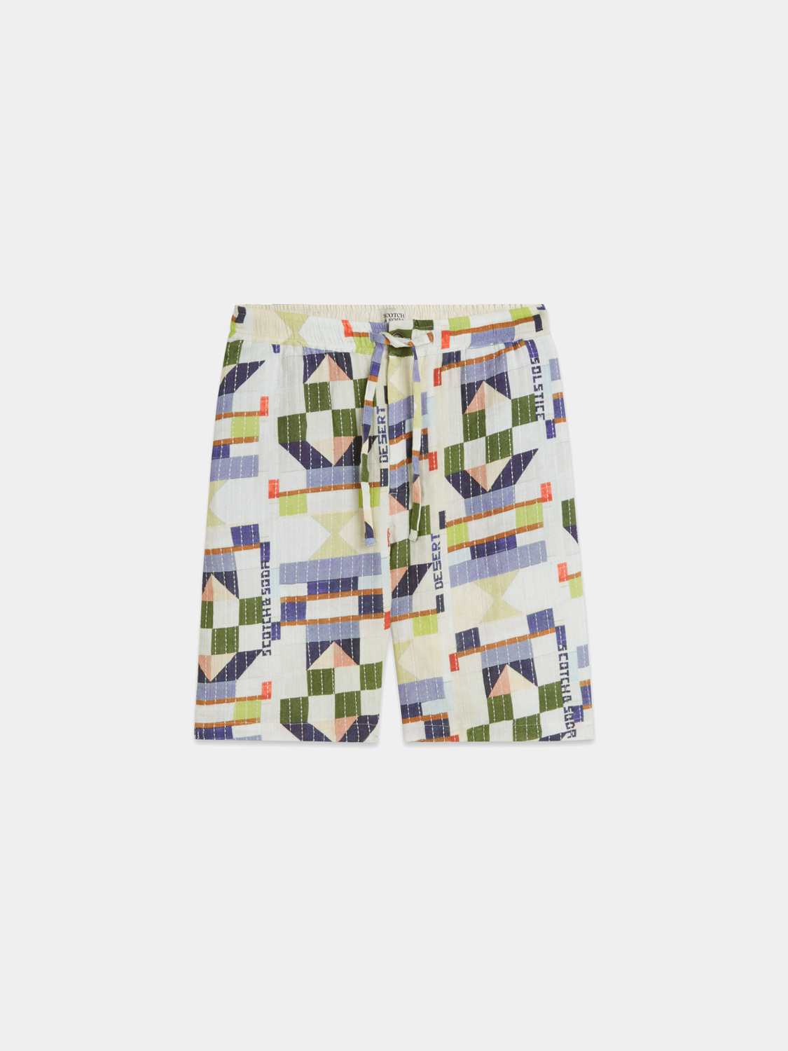 Printed stitched shorts - Scotch & Soda AU