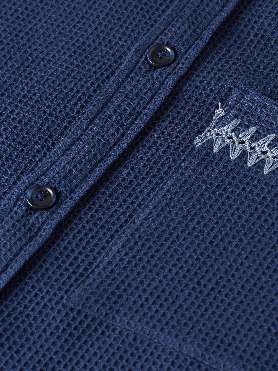 Waffle structured shirt - Scotch & Soda AU