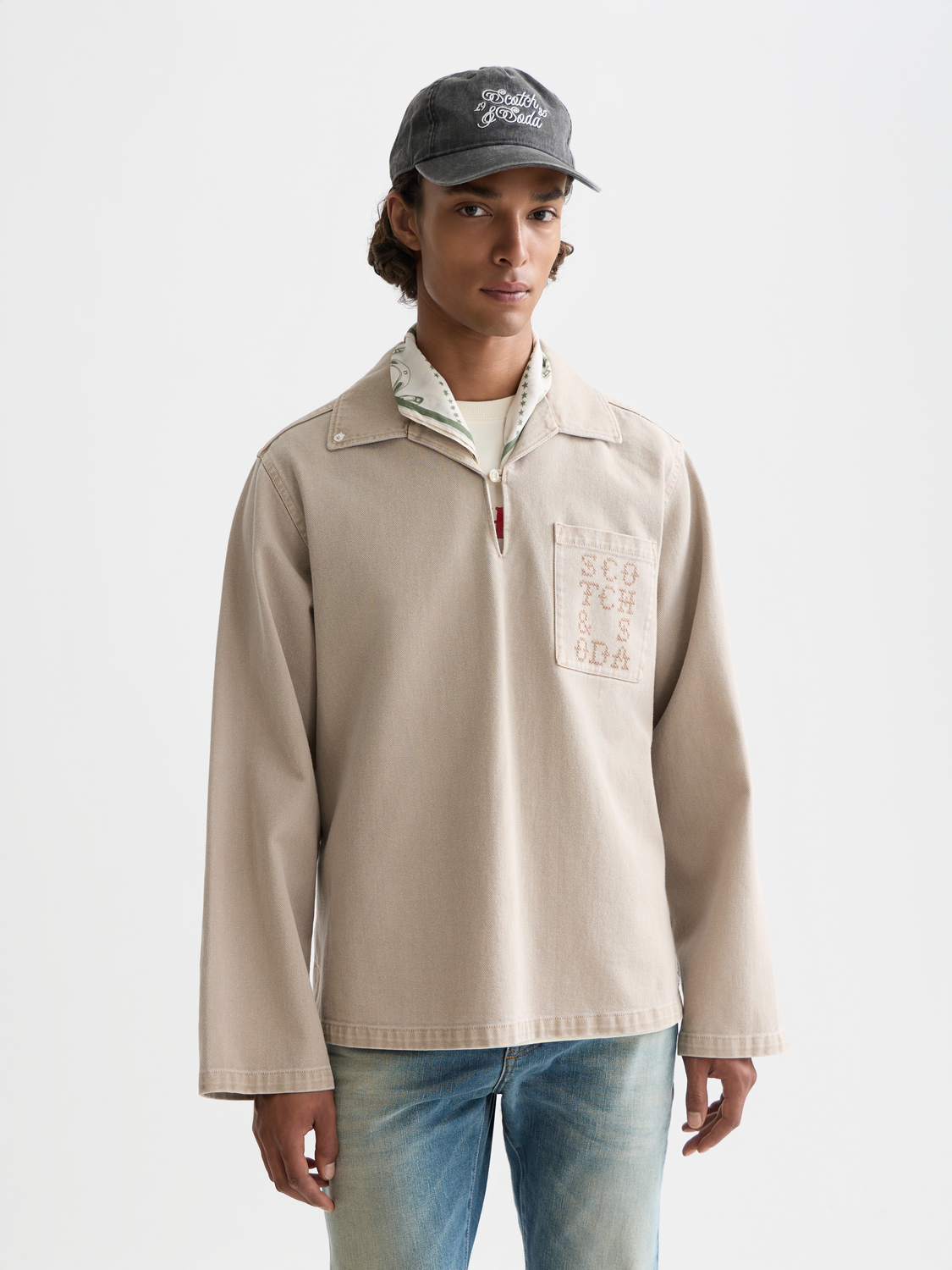 Washed overshirt - Scotch & Soda AU