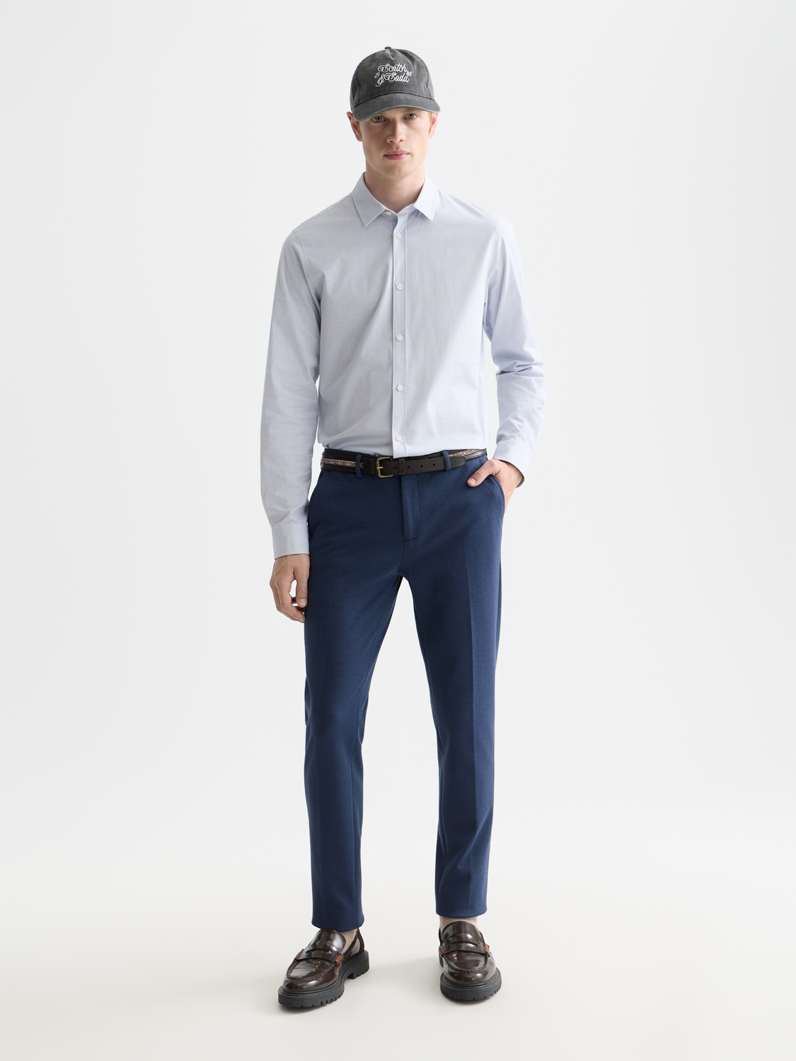 Poplin striped shirt - Scotch & Soda AU