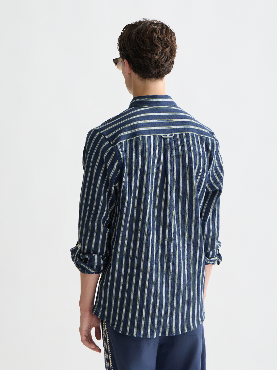 Striped crinkle shirt - Scotch & Soda AU