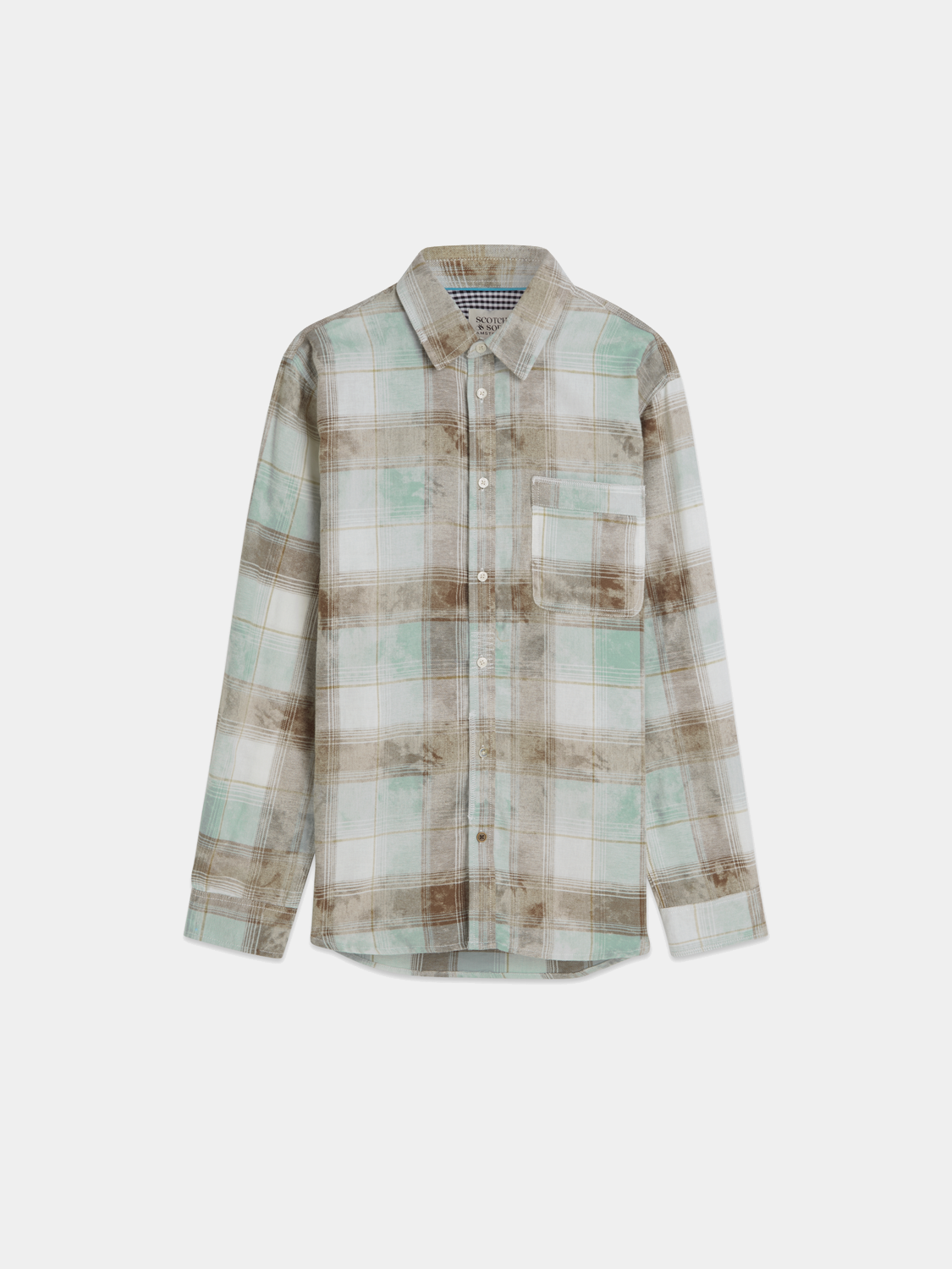 Washed check shirt - Scotch & Soda AU