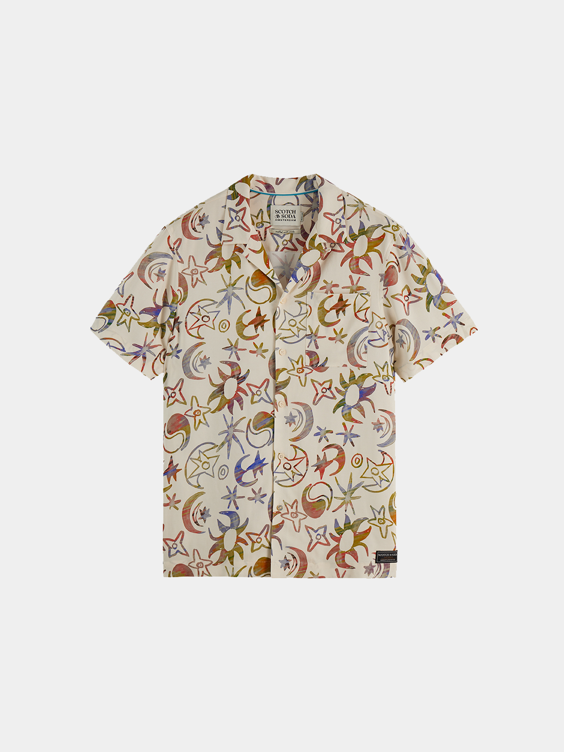 Printed short sleeved shirt - Scotch & Soda AU