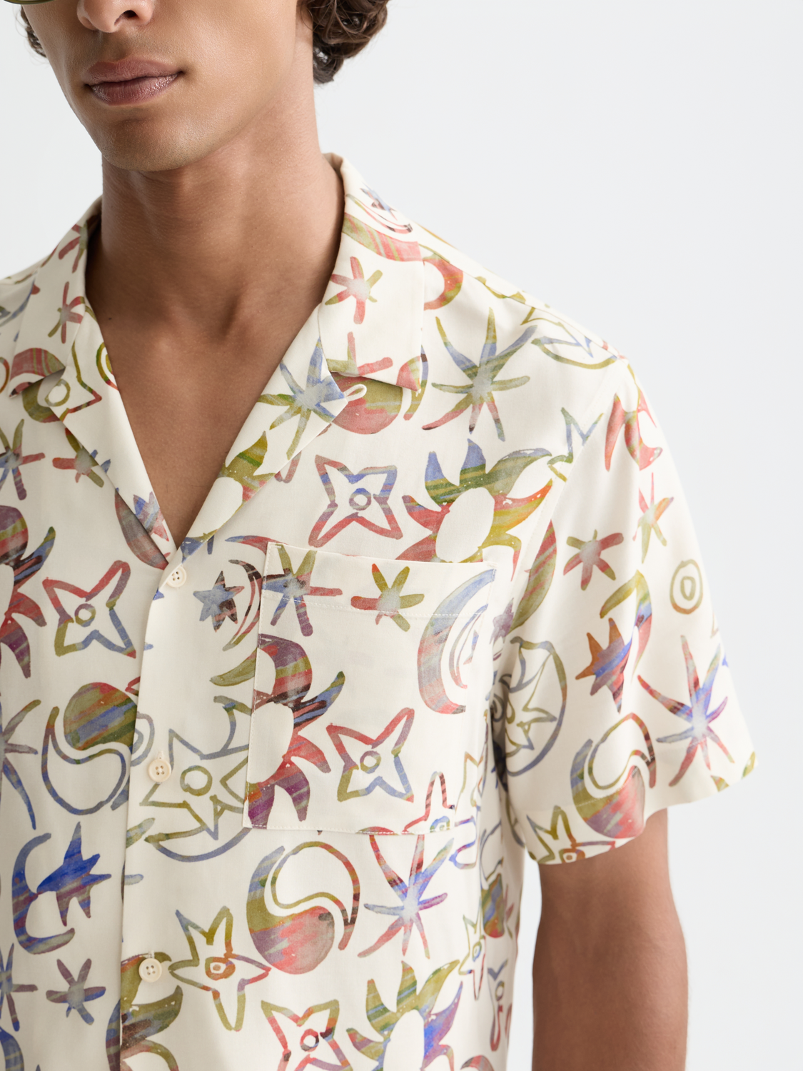 Printed short sleeved shirt - Scotch & Soda AU