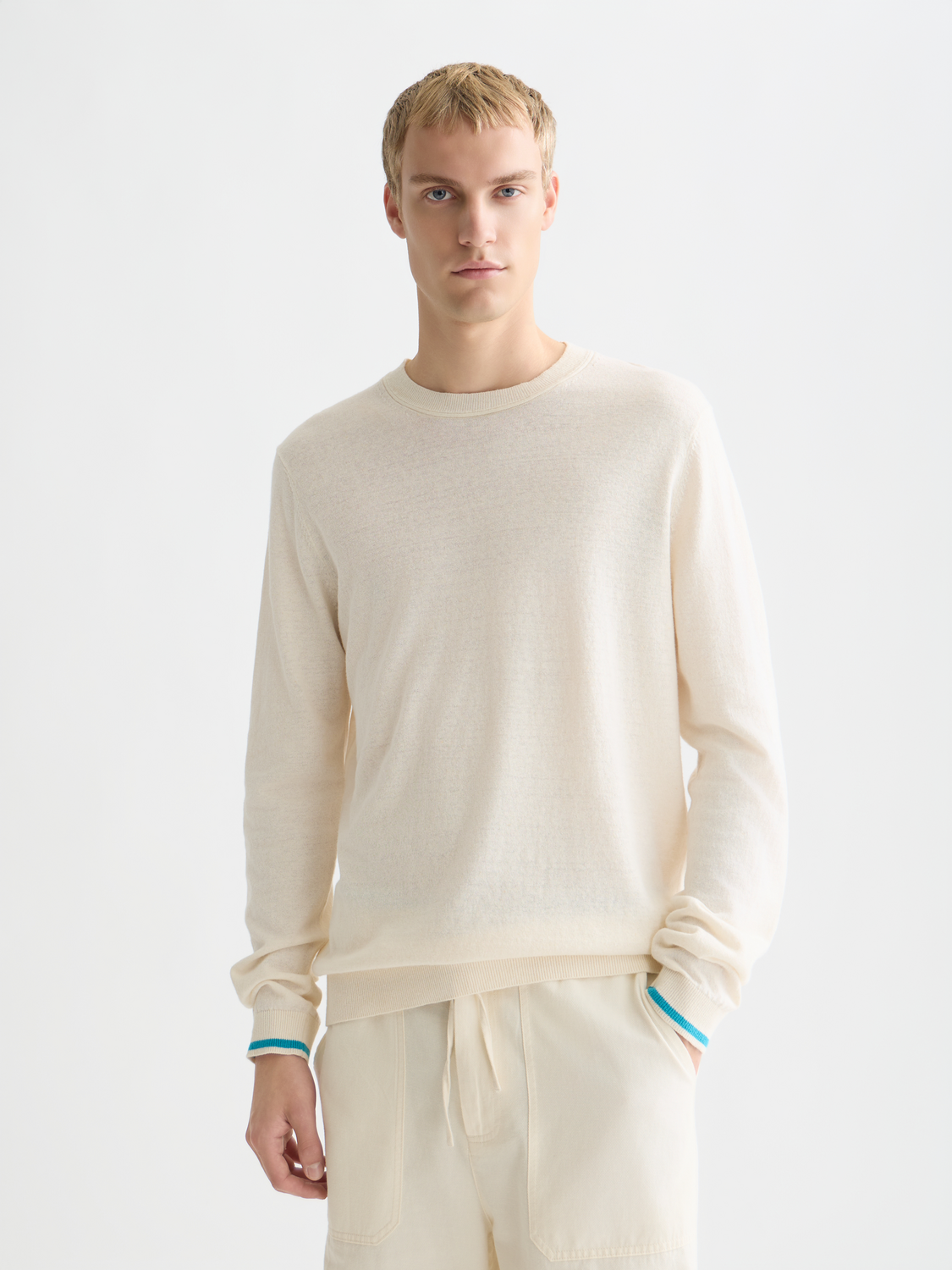 Linen-blend pullover - Scotch & Soda AU