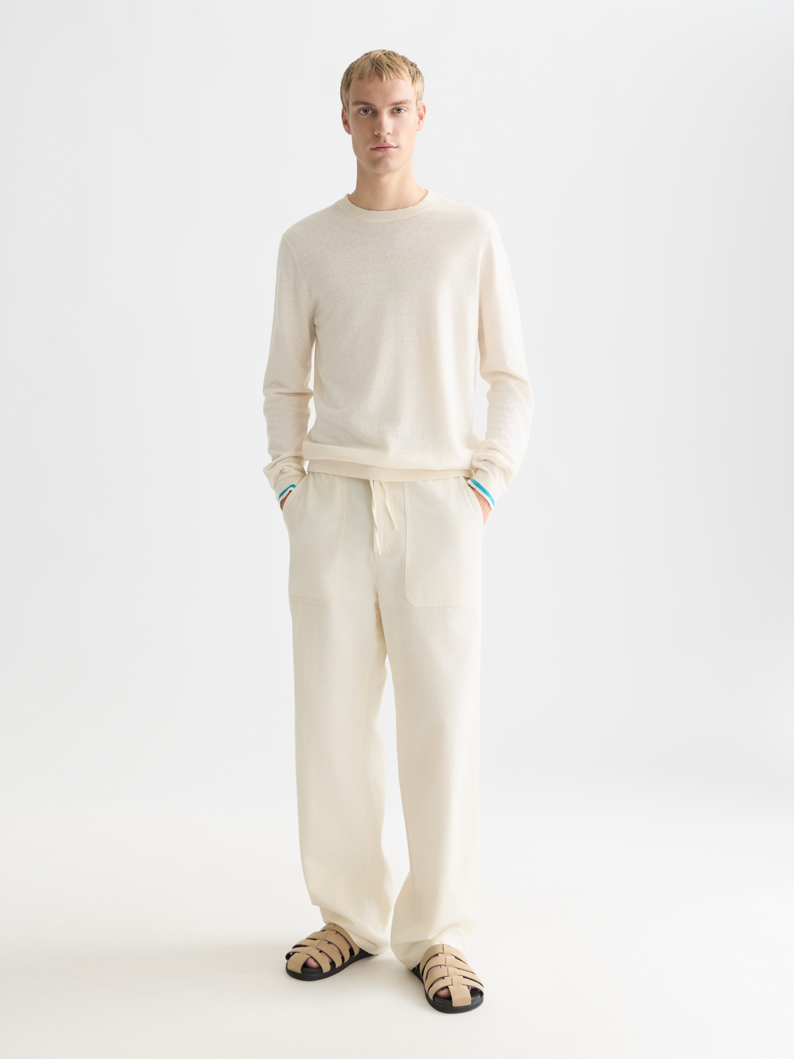 Linen-blend pullover - Scotch & Soda AU