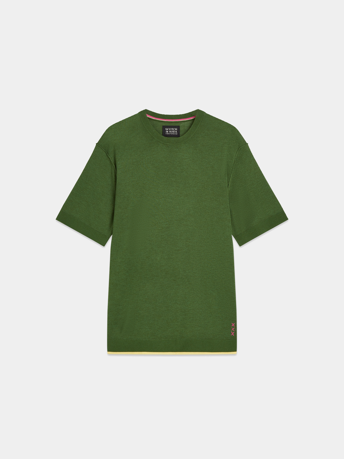 Knitted t-shirt - Scotch & Soda AU