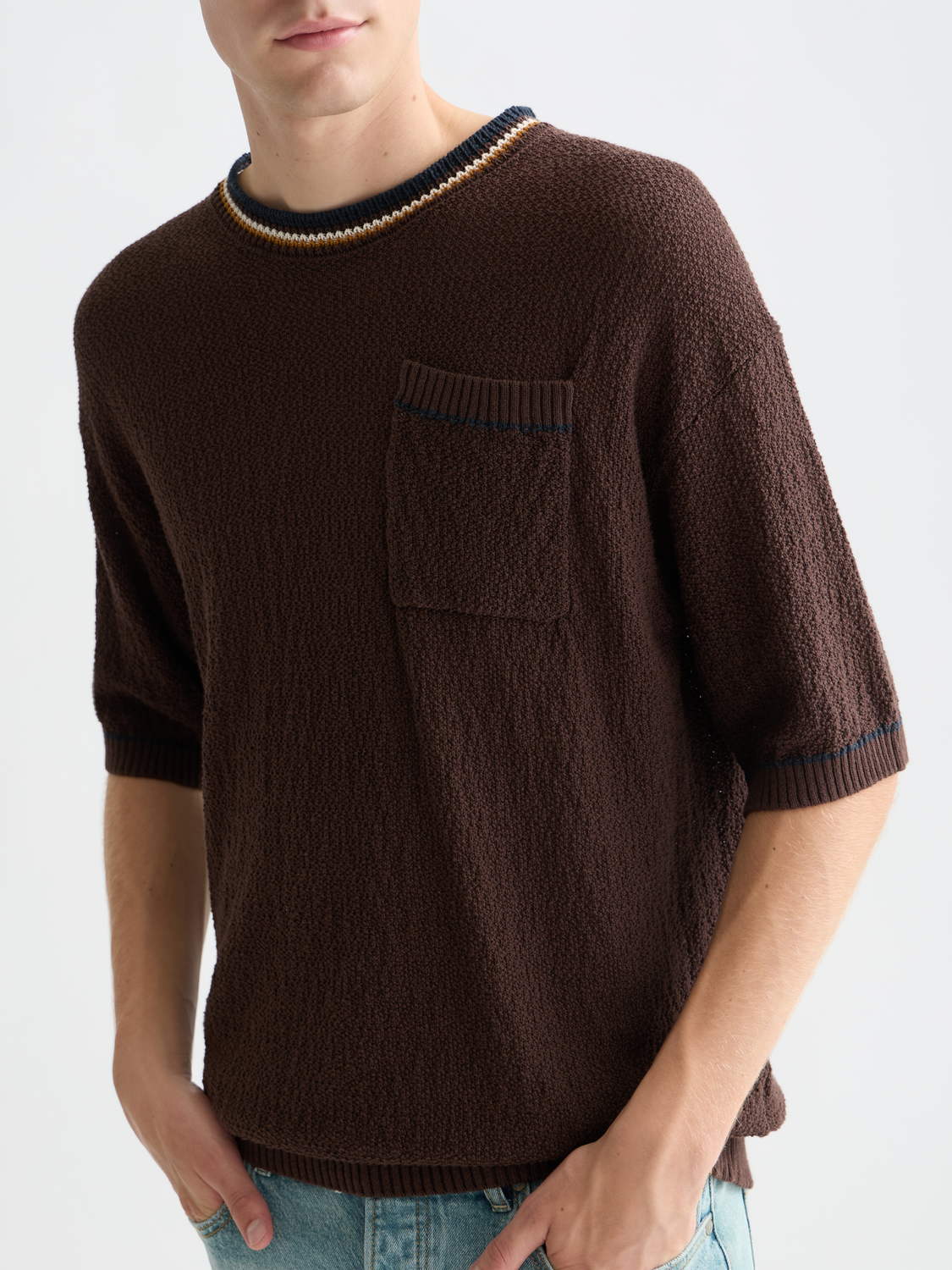 Knitted t-shirt - Scotch & Soda AU