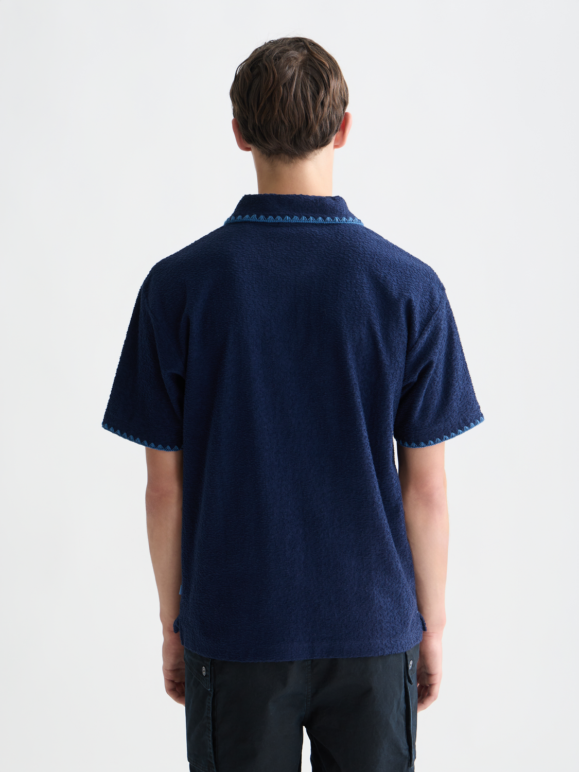 Jacquard towelling polo - Scotch & Soda AU