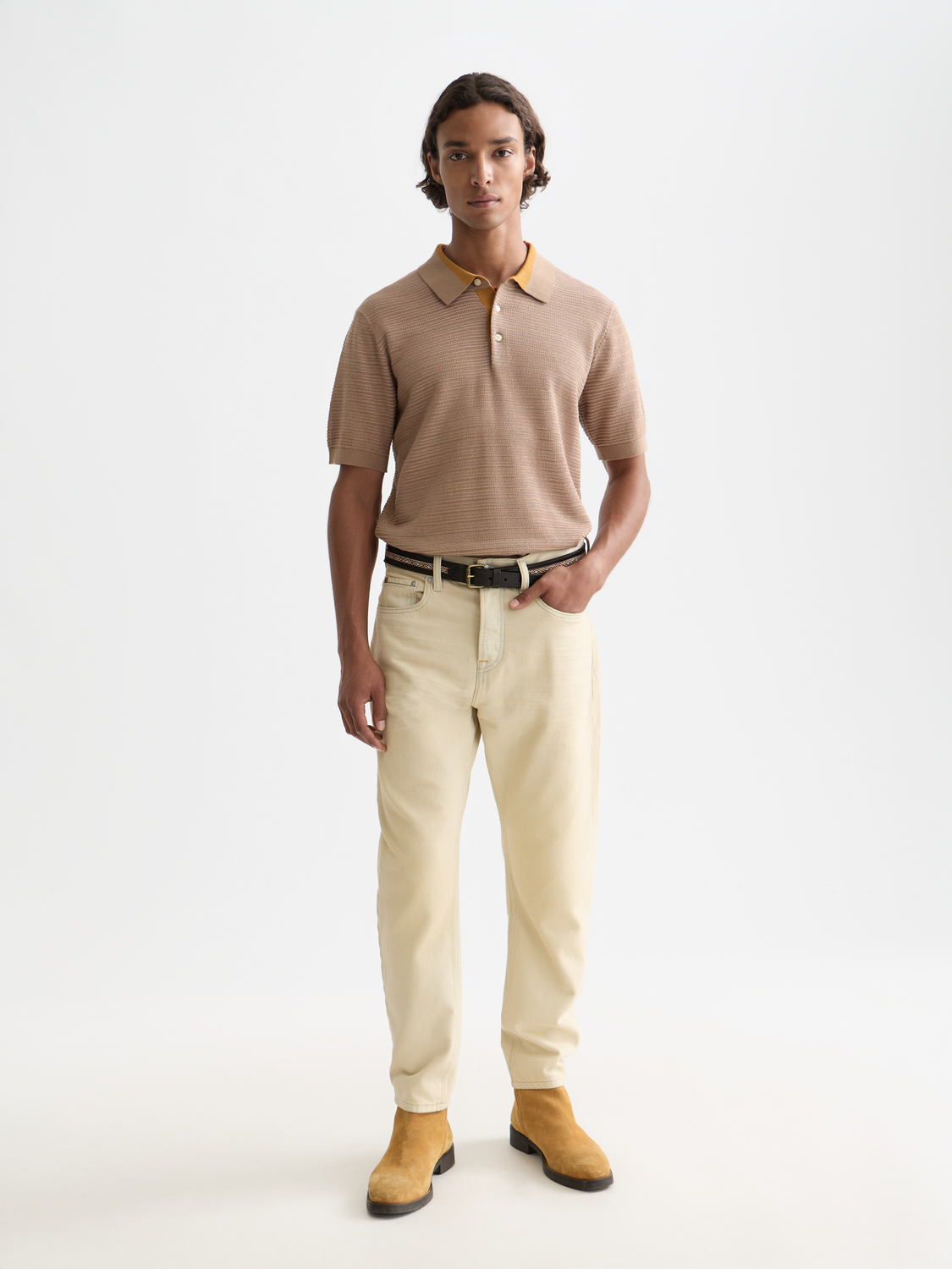 Structured knit polo - Scotch & Soda AU