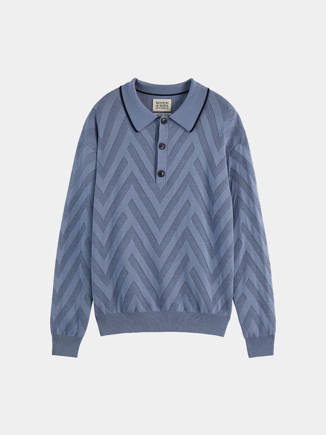 Long sleeved polo - Scotch & Soda AU