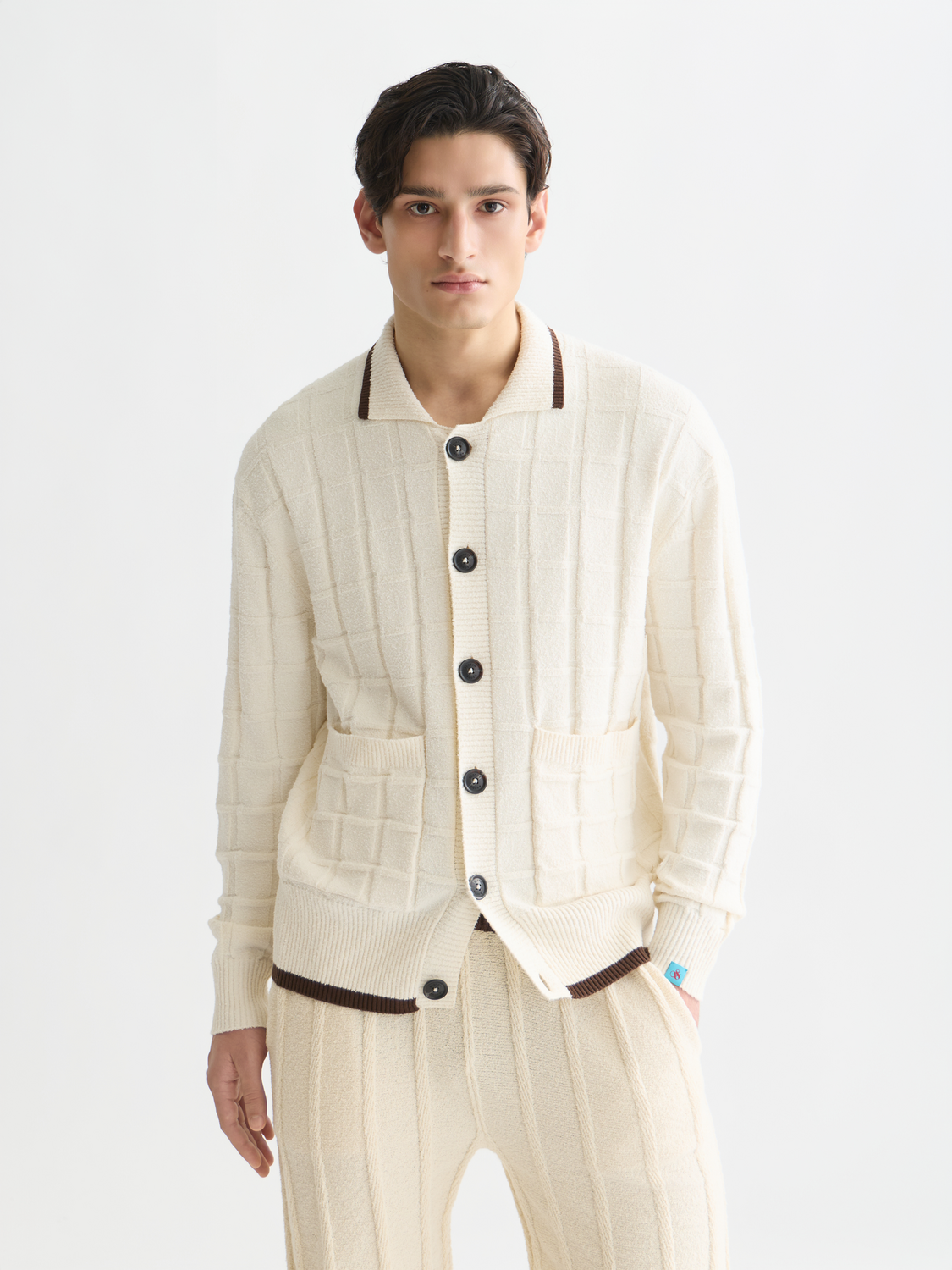 Structured boucle cardigan - Scotch & Soda AU