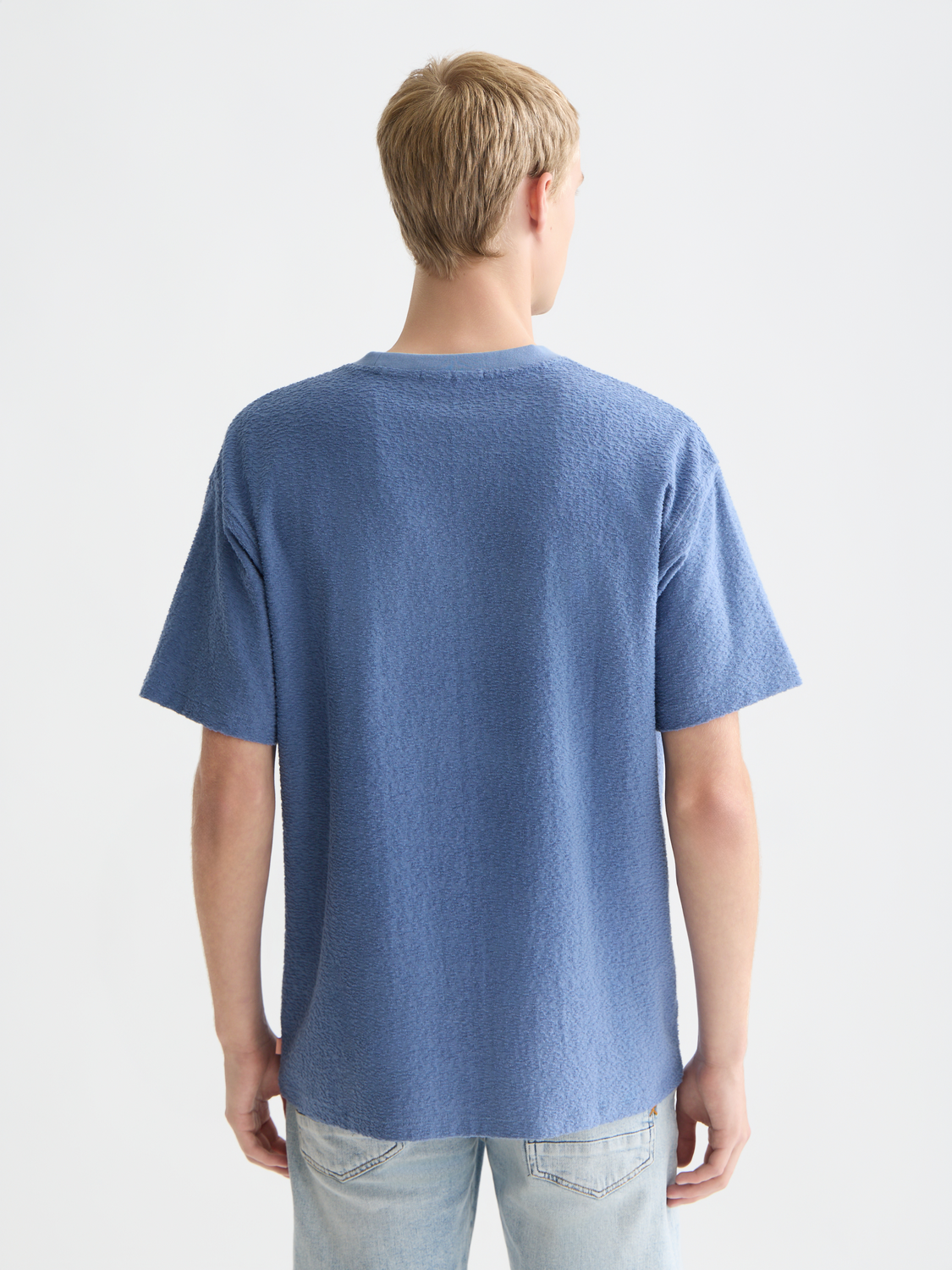 jacquard towelling t-shirt - Scotch & Soda AU
