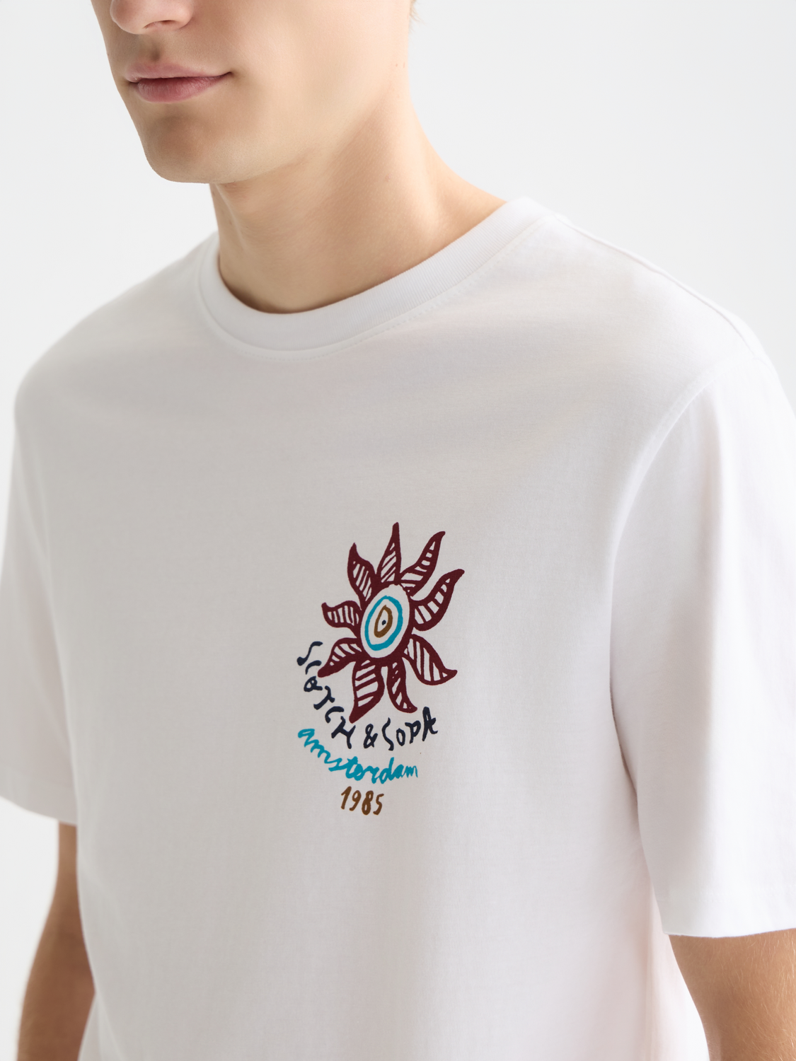 Artwork t-shirt - Scotch & Soda AU